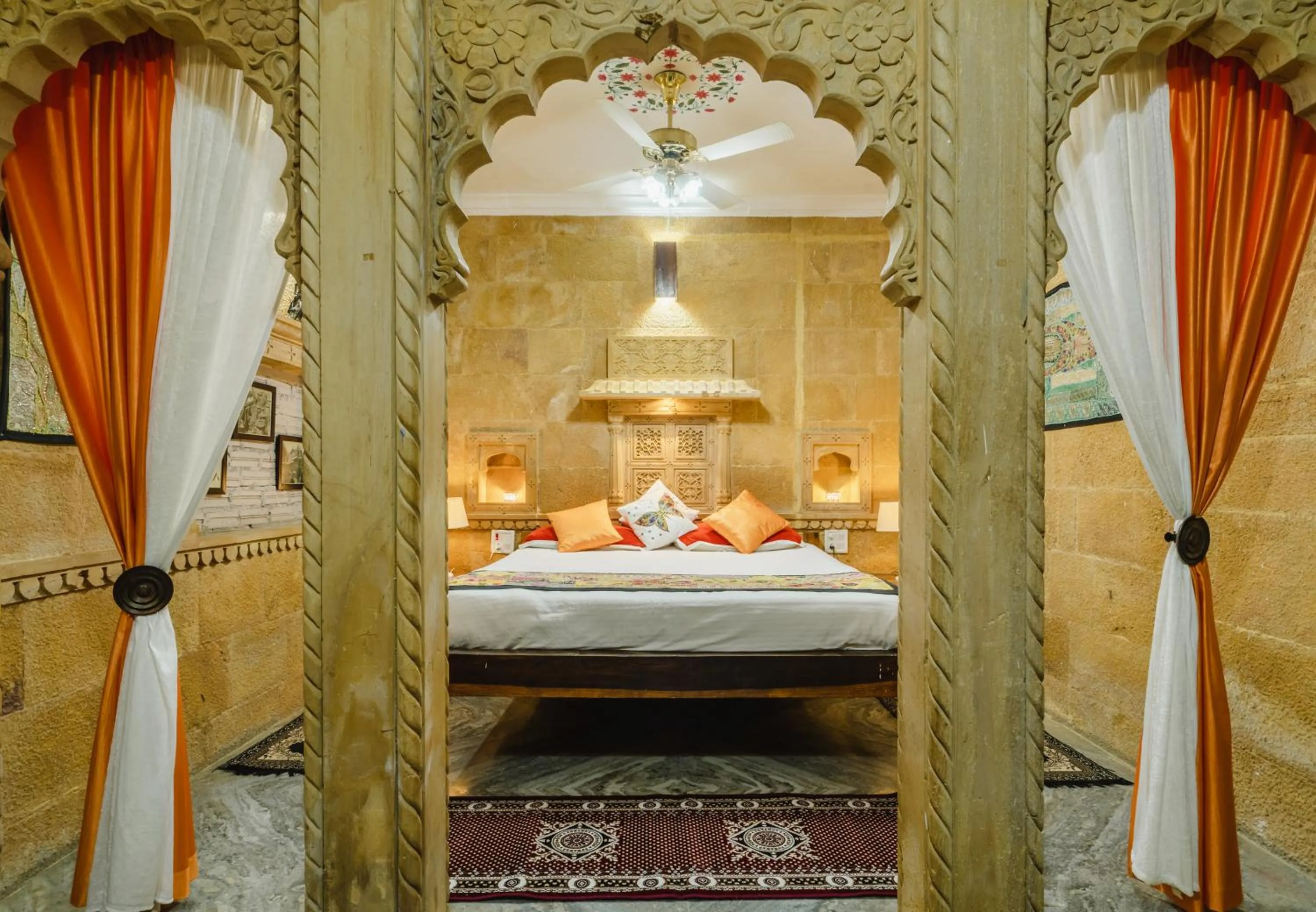 Bedroom, Bed in Moustache Jaisalmer