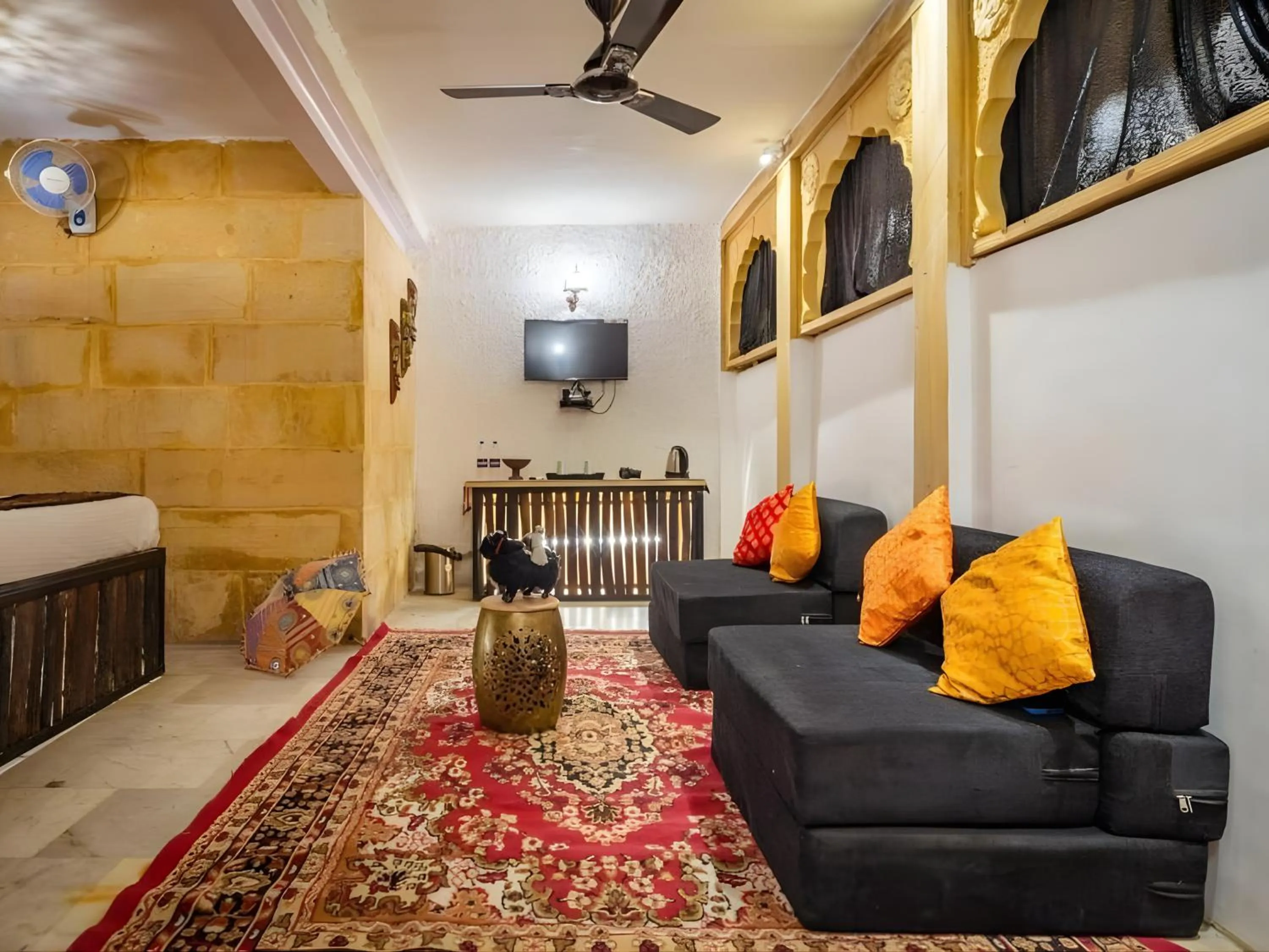 Bed in Moustache Jaisalmer