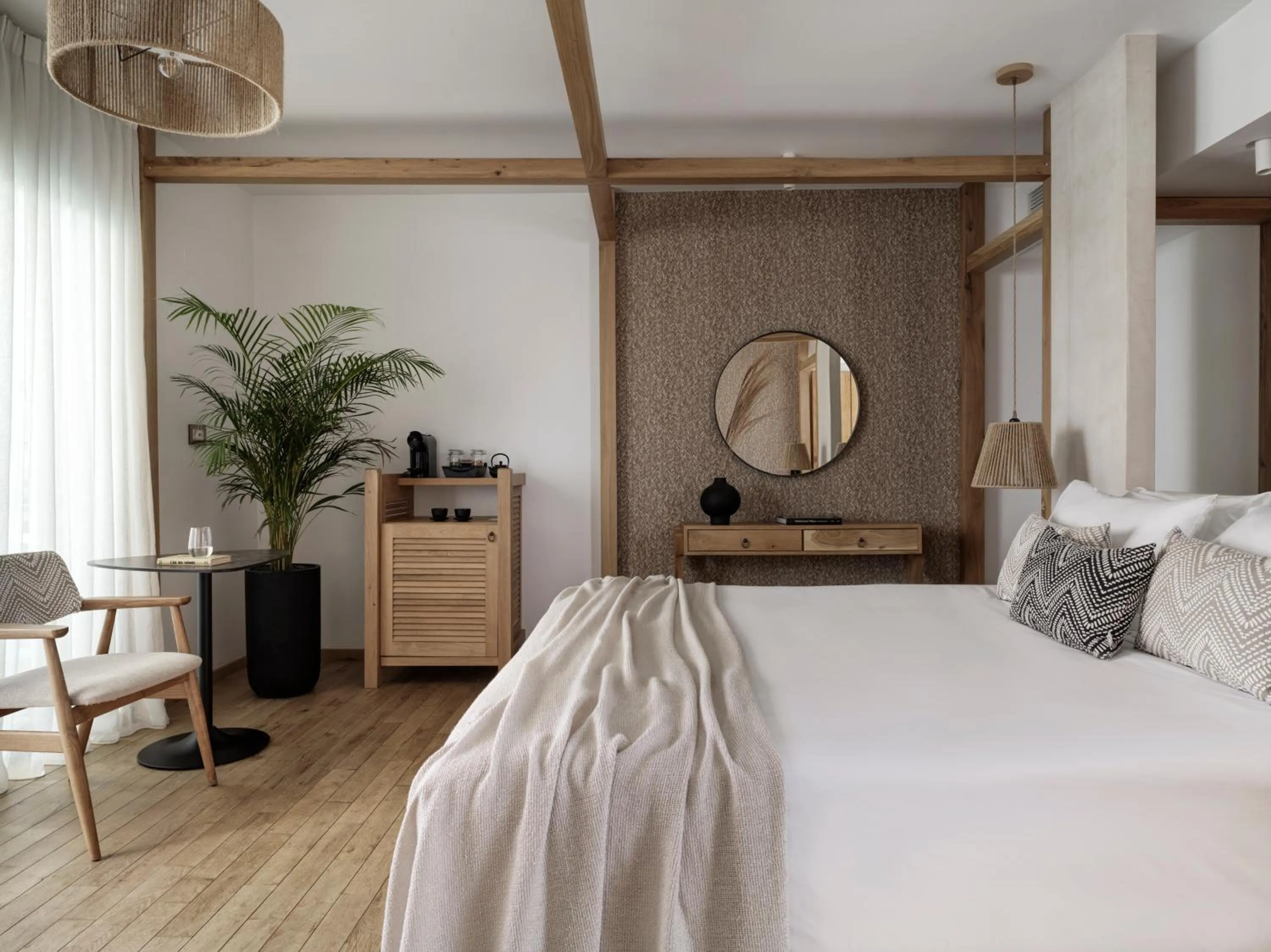 Bed in Stella Island Luxury Resort & Spa (Adults Only)