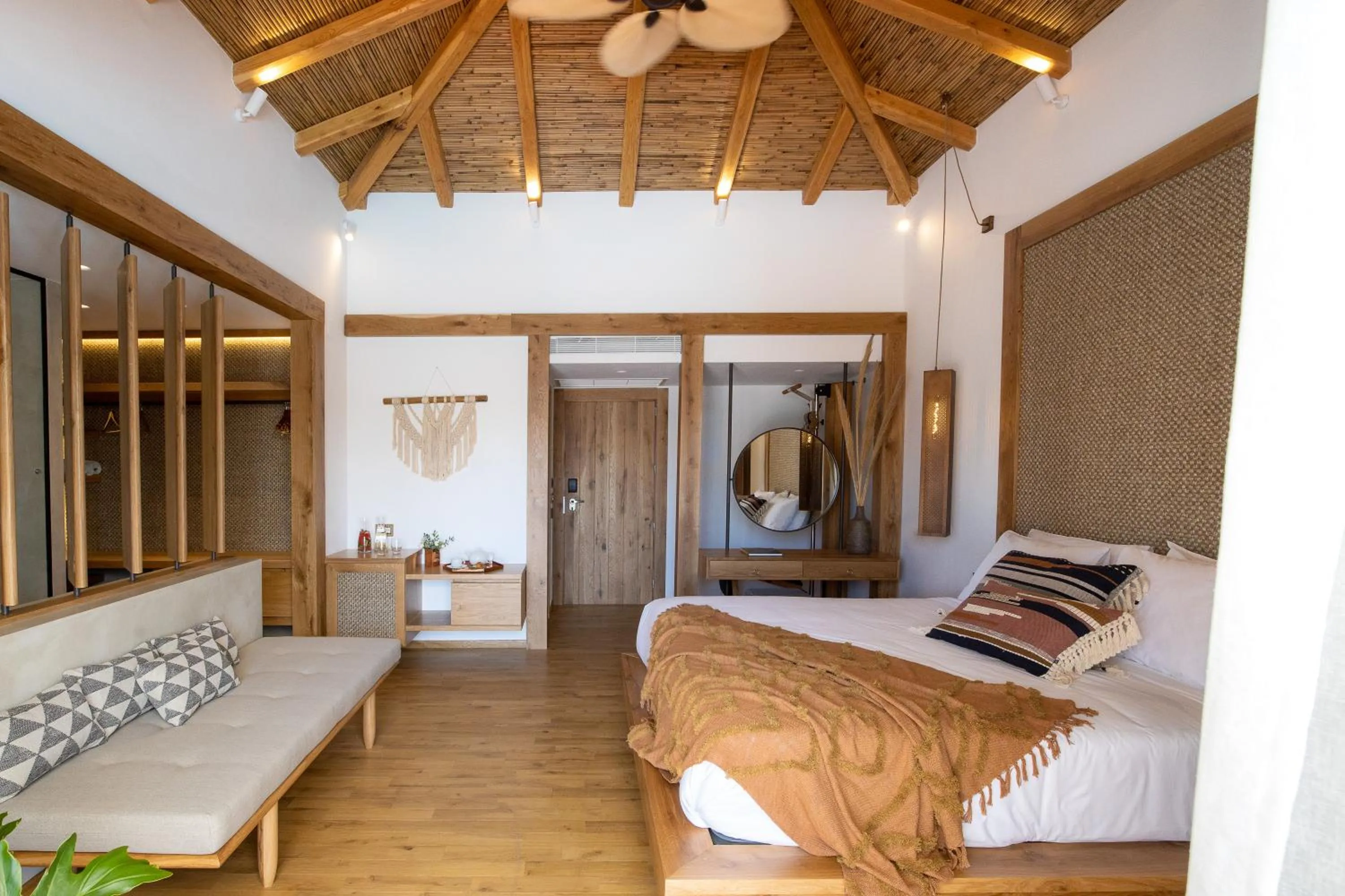Bed in Stella Island Luxury Resort & Spa (Adults Only)