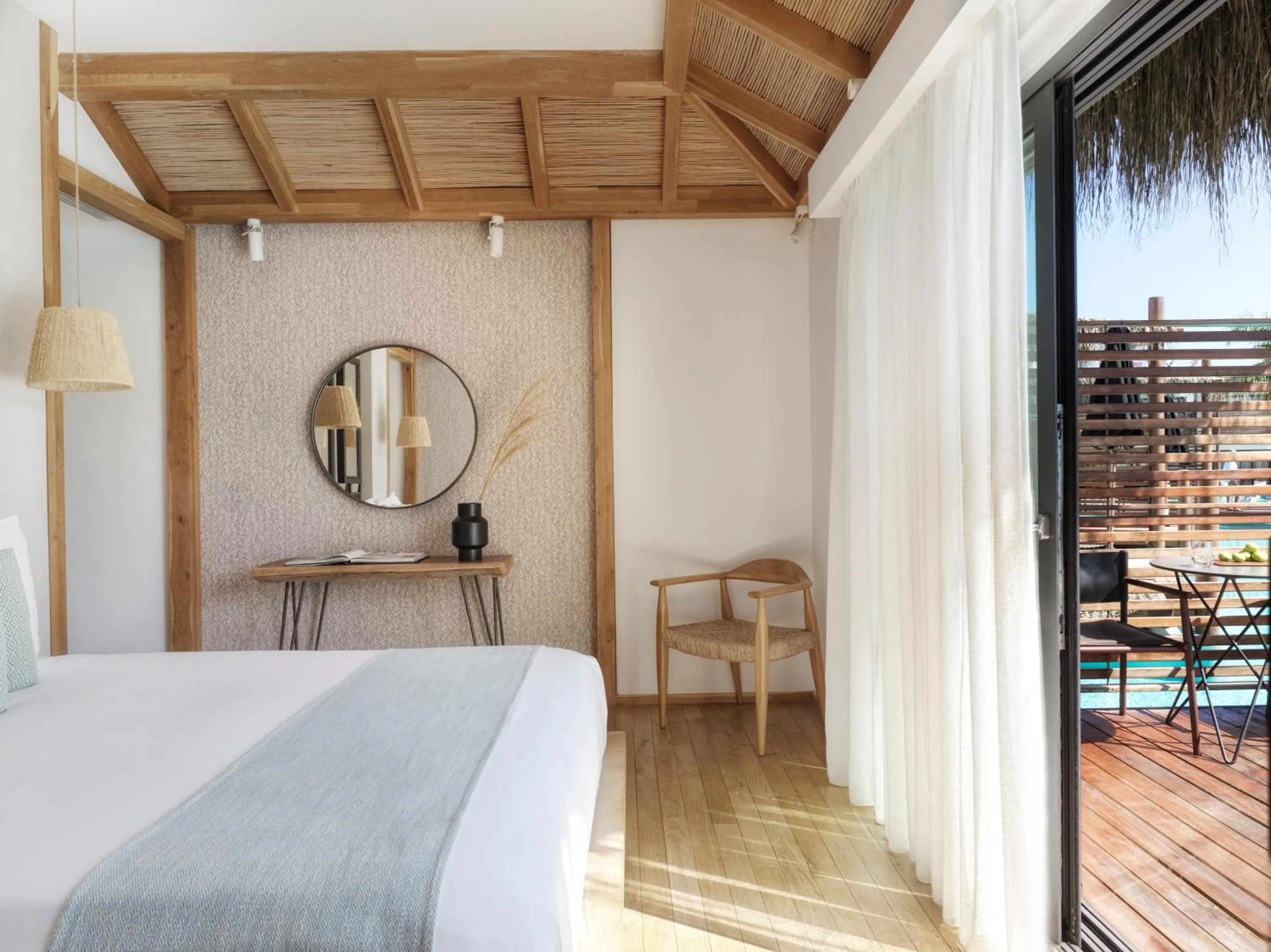 Bed in Stella Island Luxury Resort & Spa (Adults Only)