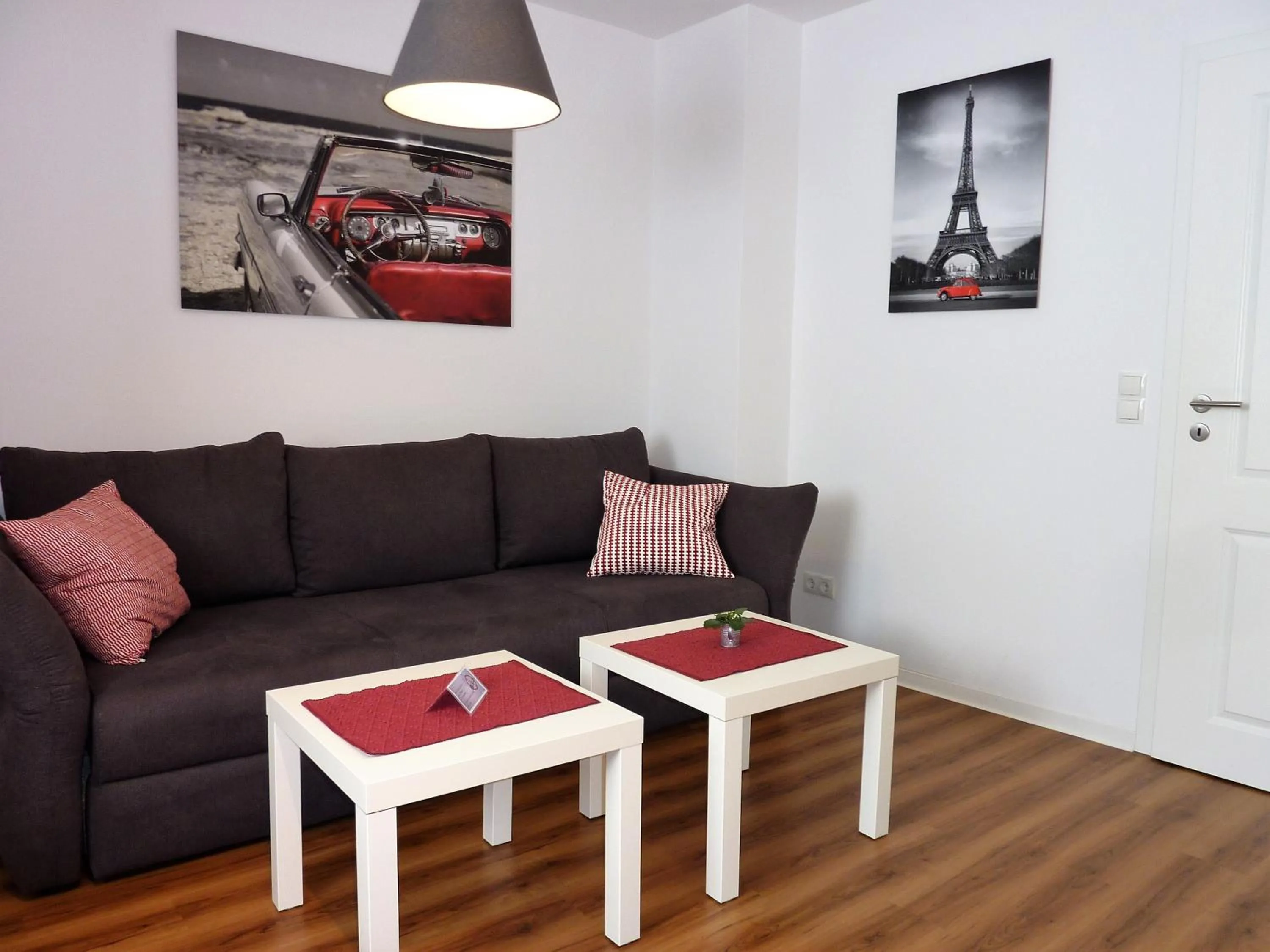 Living room in City Apartment Jena