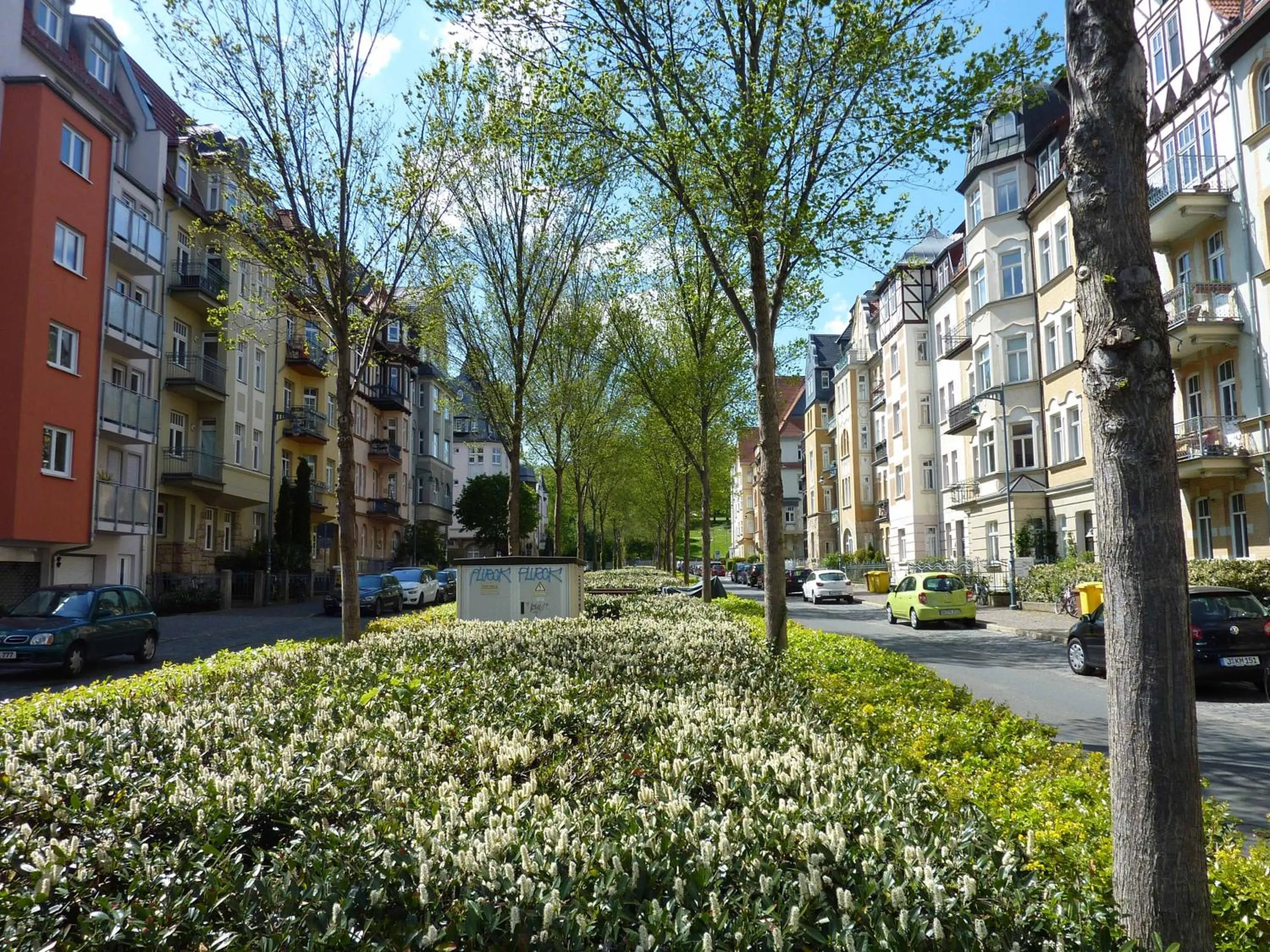 Natural landscape in City Apartment Jena