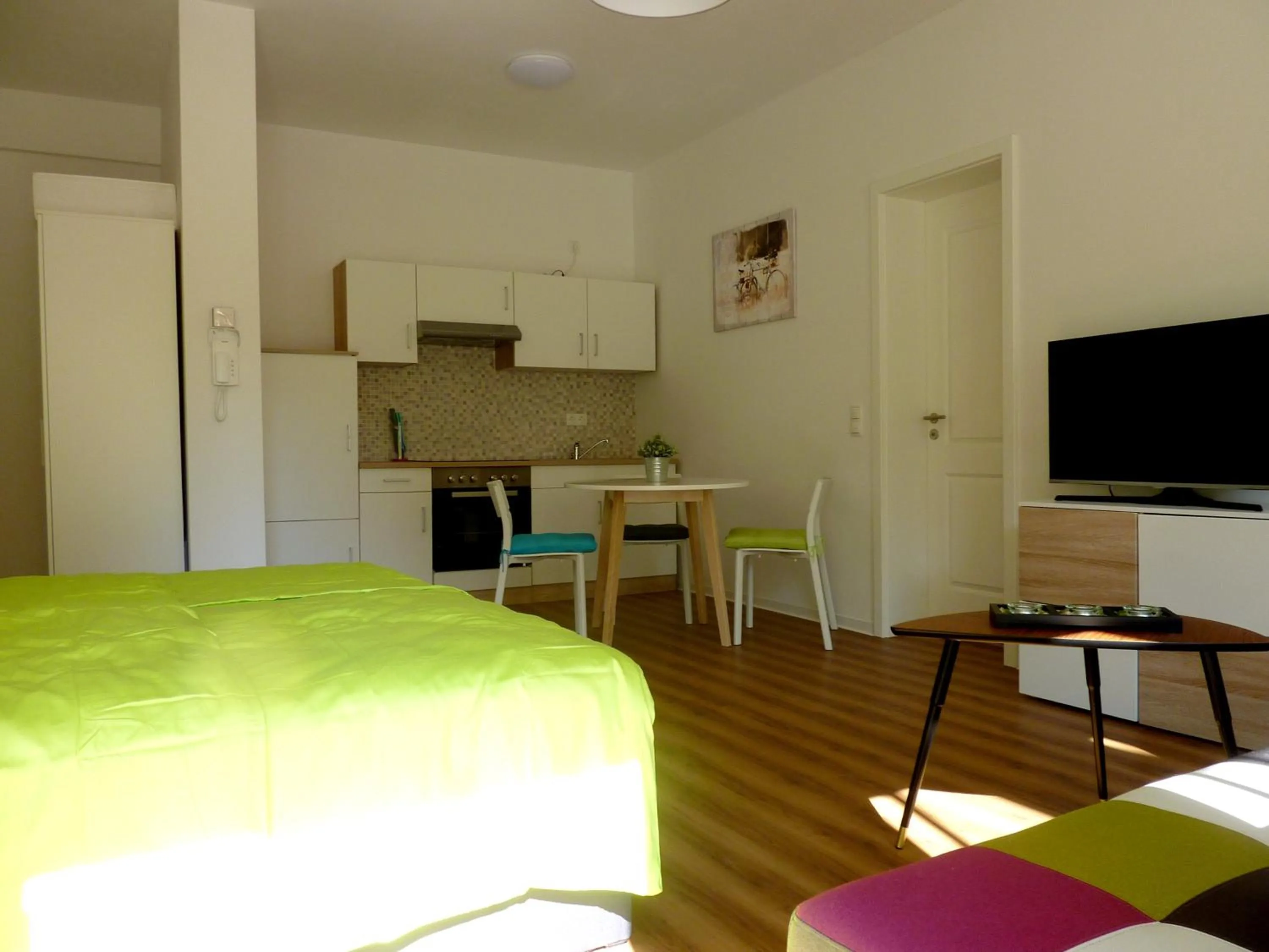 Photo of the whole room in City Apartment Jena