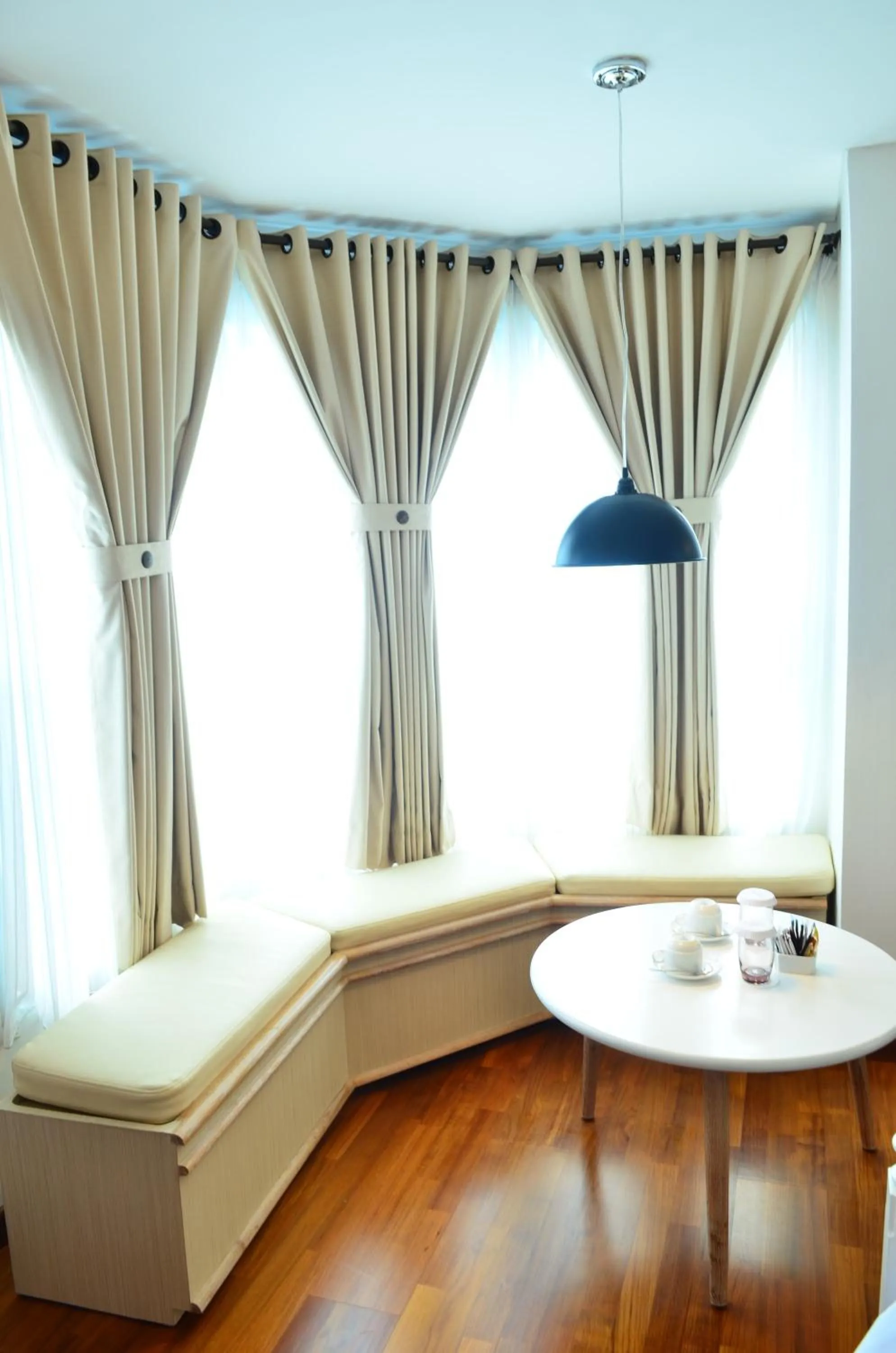 Seating area, Bed in Yan's House Hotel