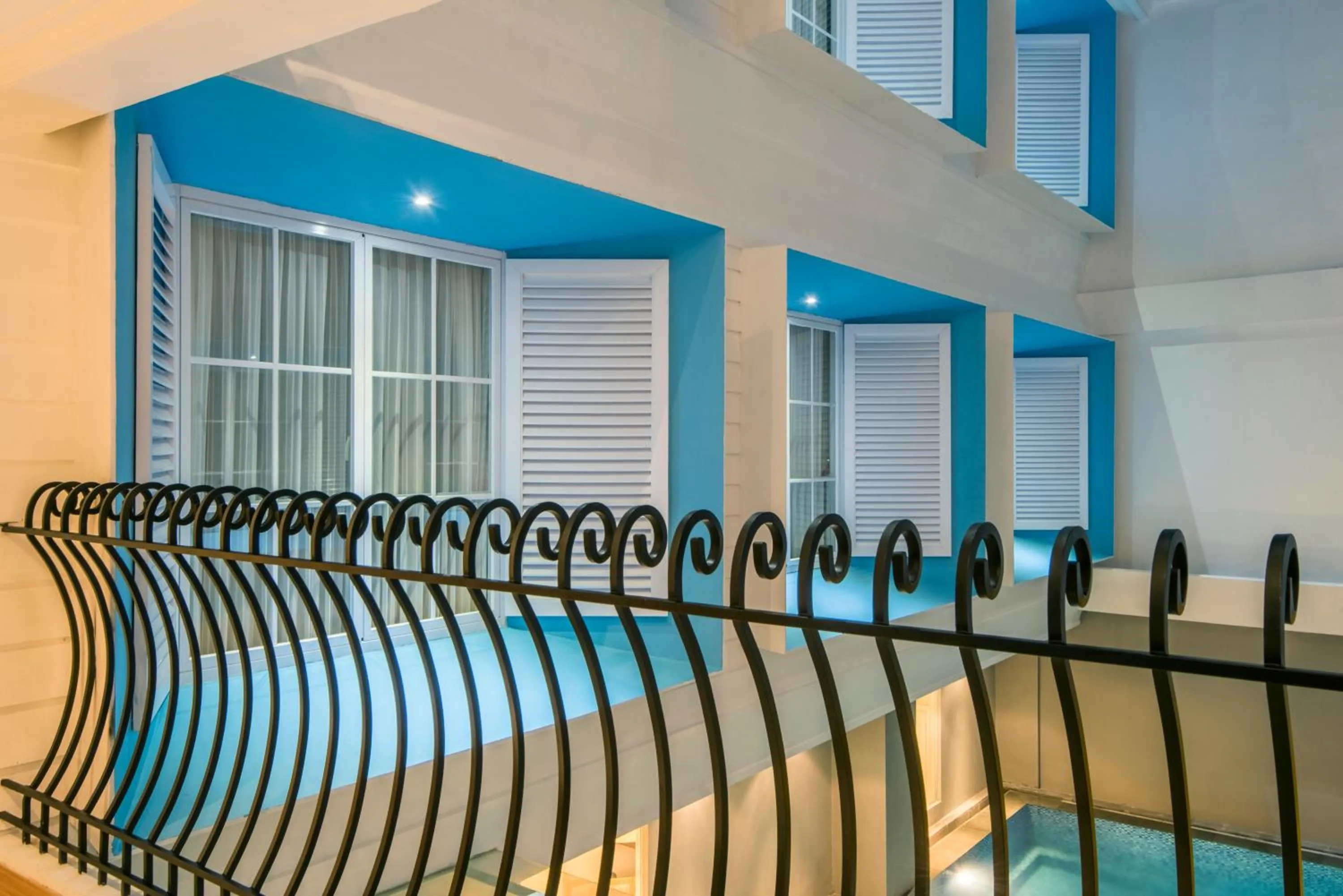 Decorative detail in Yan's House Hotel