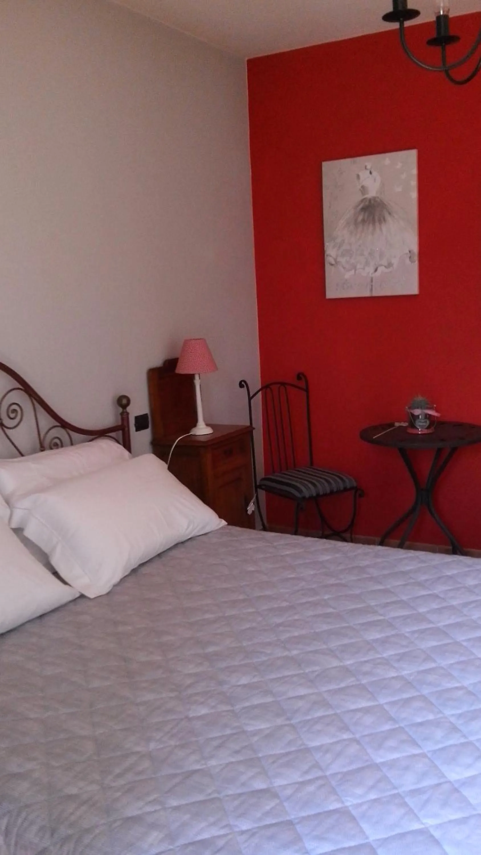 Decorative detail, Bed in Casa Carolina