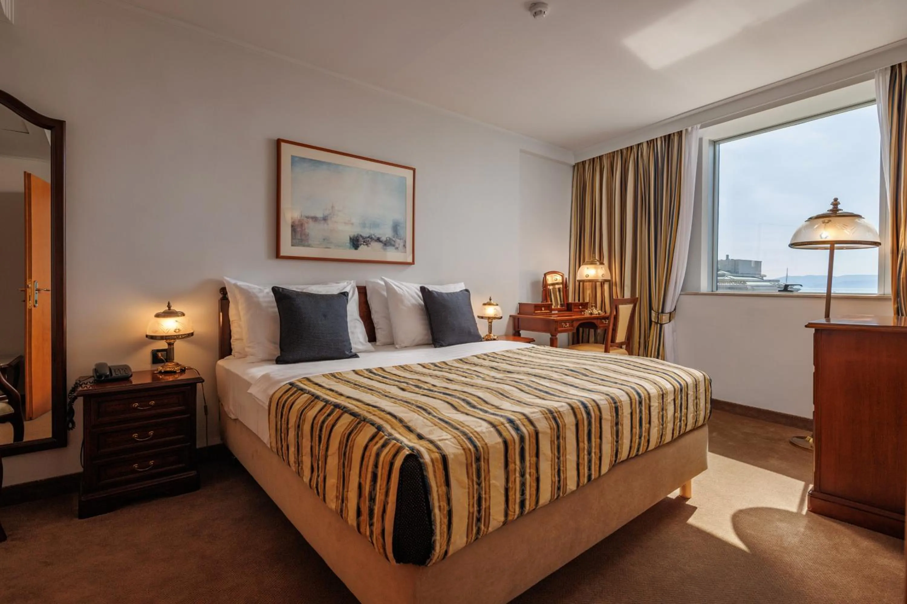 Bed in Grand Hotel Bonavia