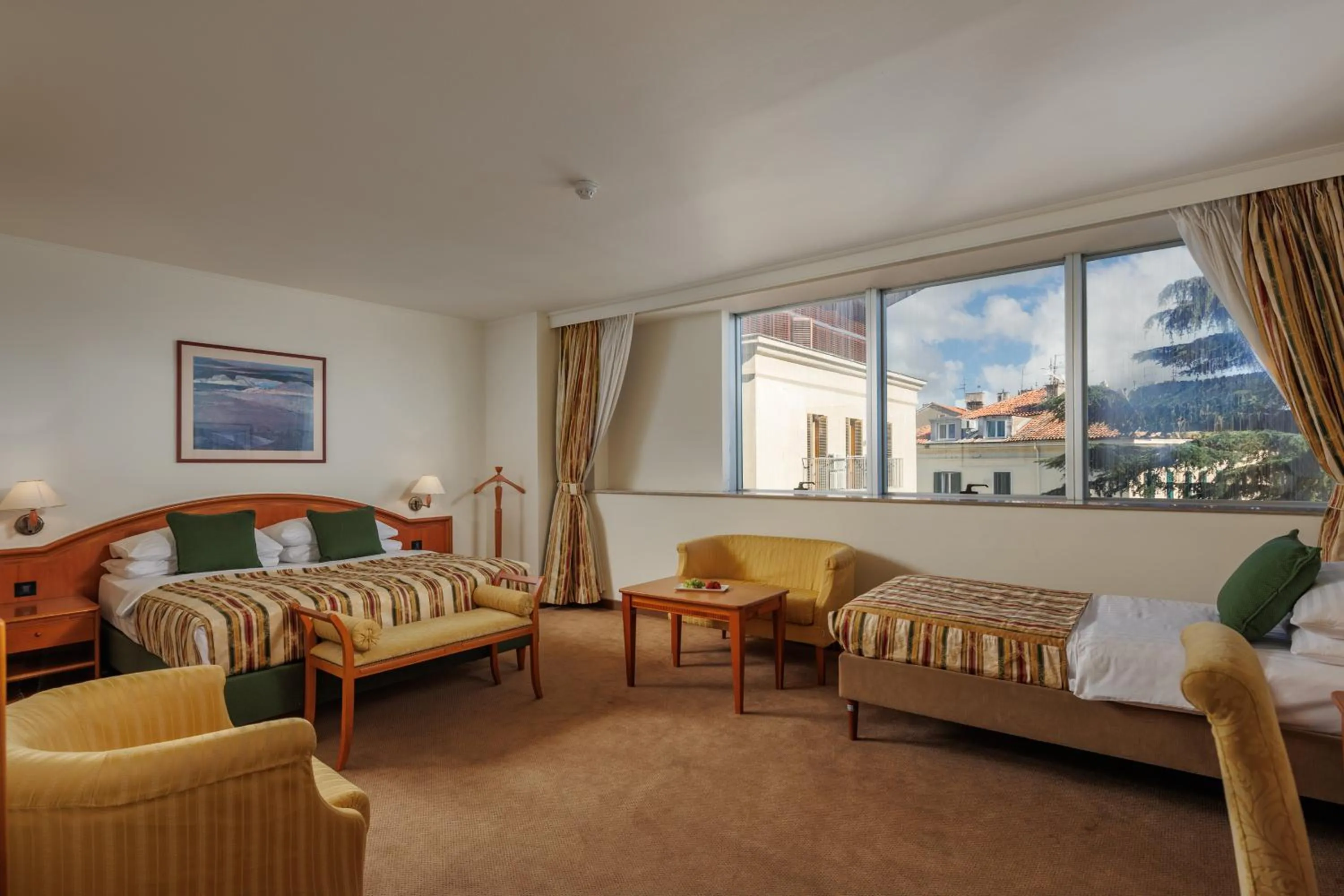 Bed in Grand Hotel Bonavia