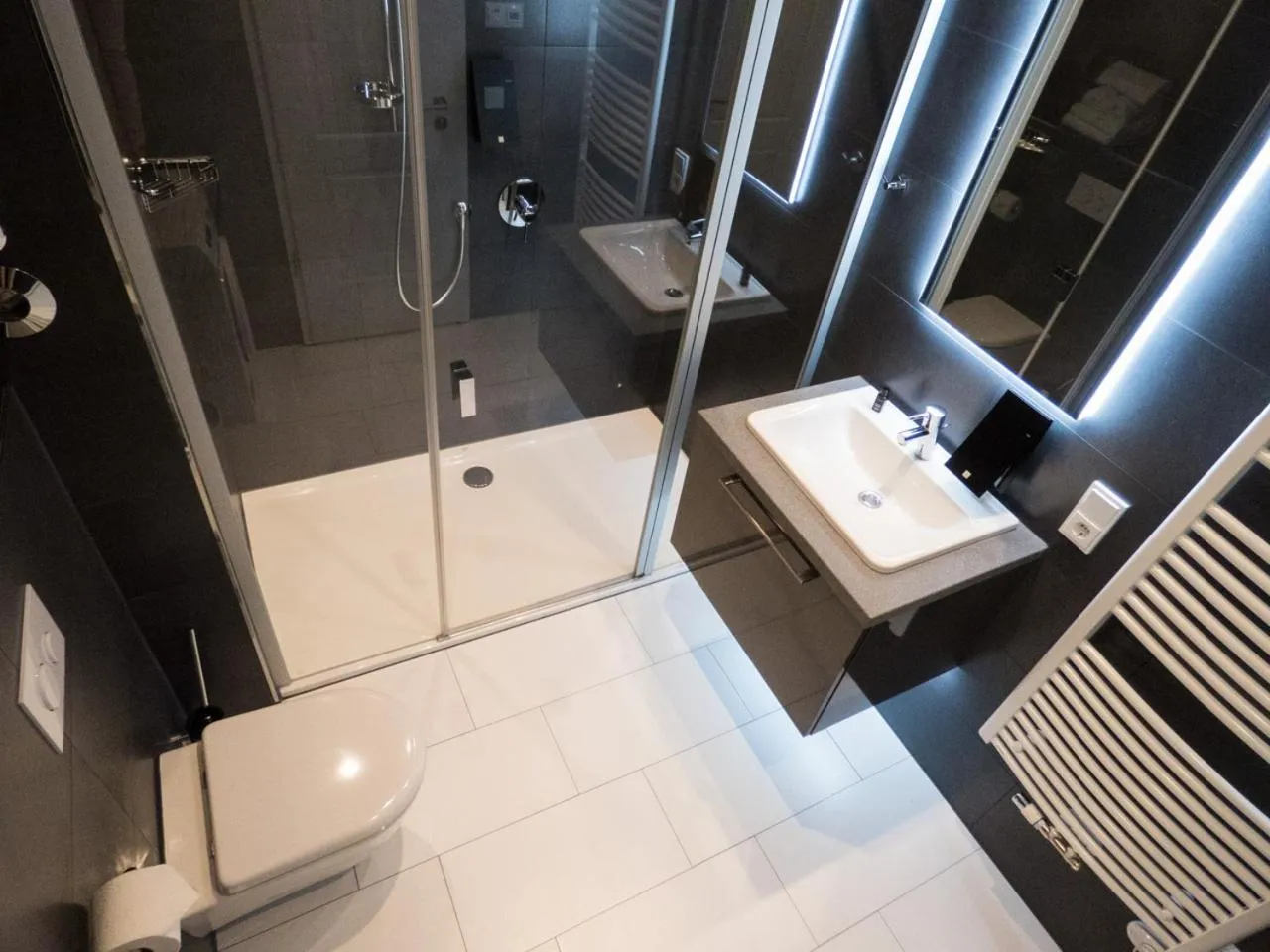 Shower in Residenz am Zwinger