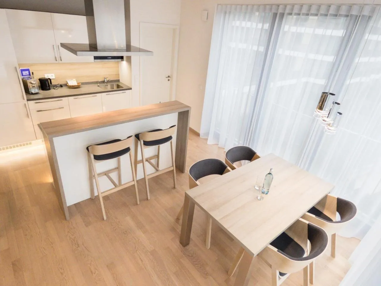 Kitchen or kitchenette in Residenz am Zwinger