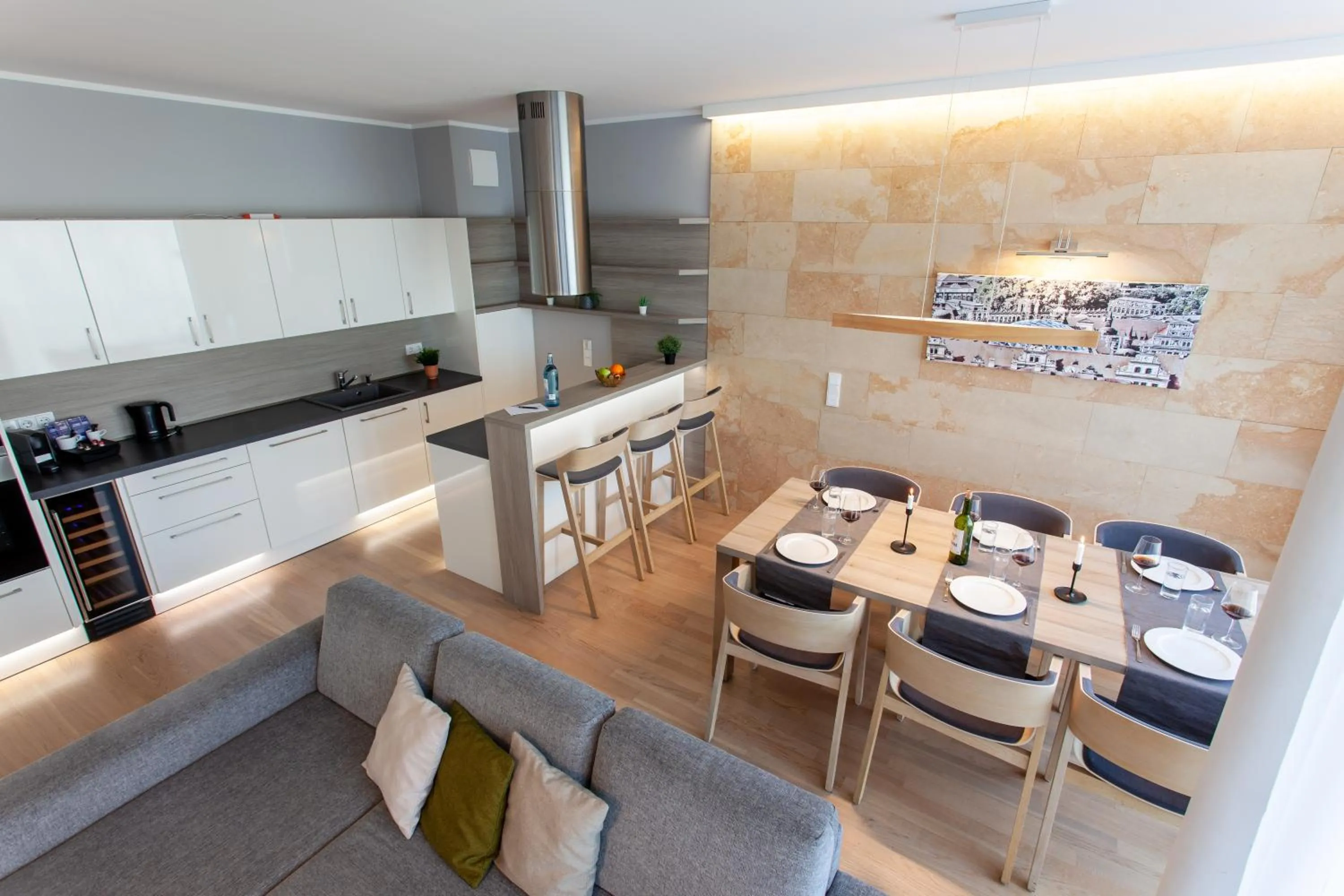 Living room in Residenz am Zwinger