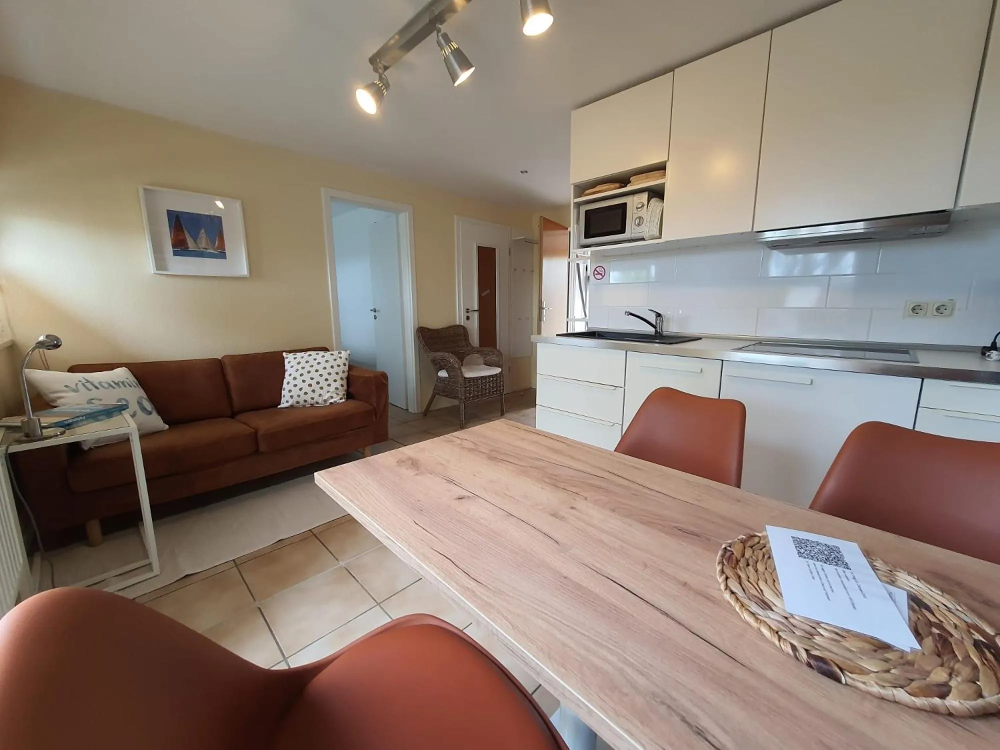 Property building in Haus Achtern Diek in erster Reihe am Meer