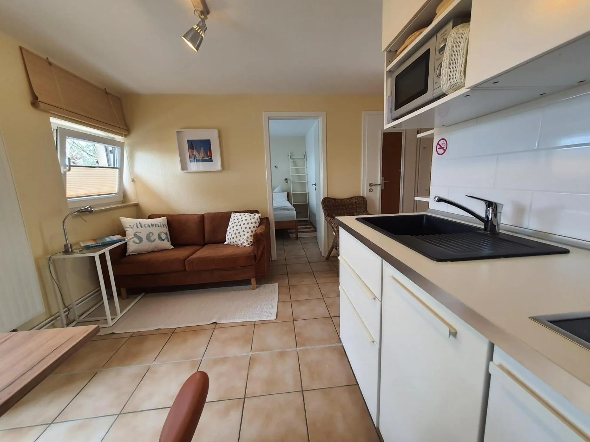 Haus Achtern Diek in erster Reihe am Meer