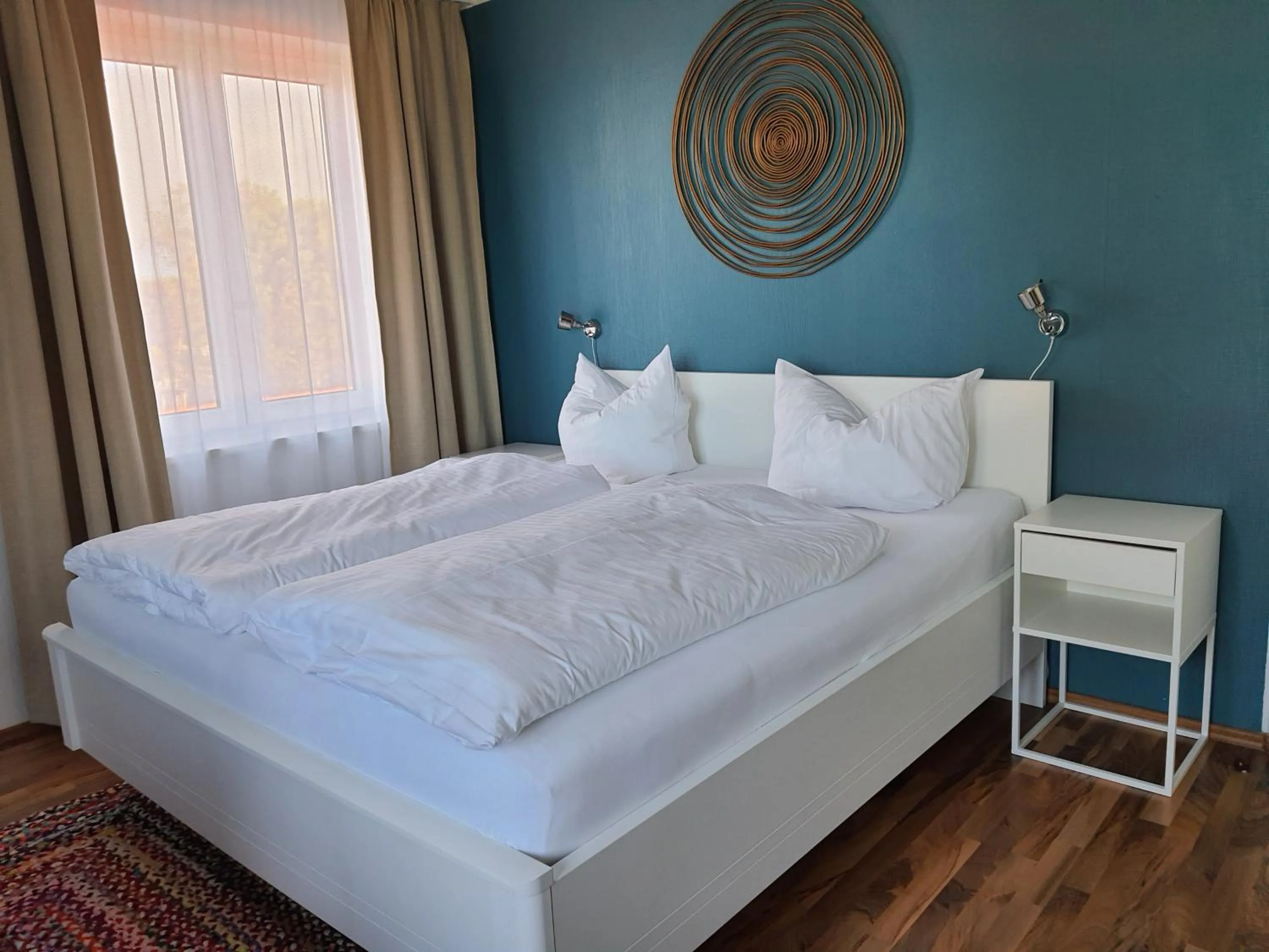 Photo of the whole room, Bed in Haus Achtern Diek in erster Reihe am Meer