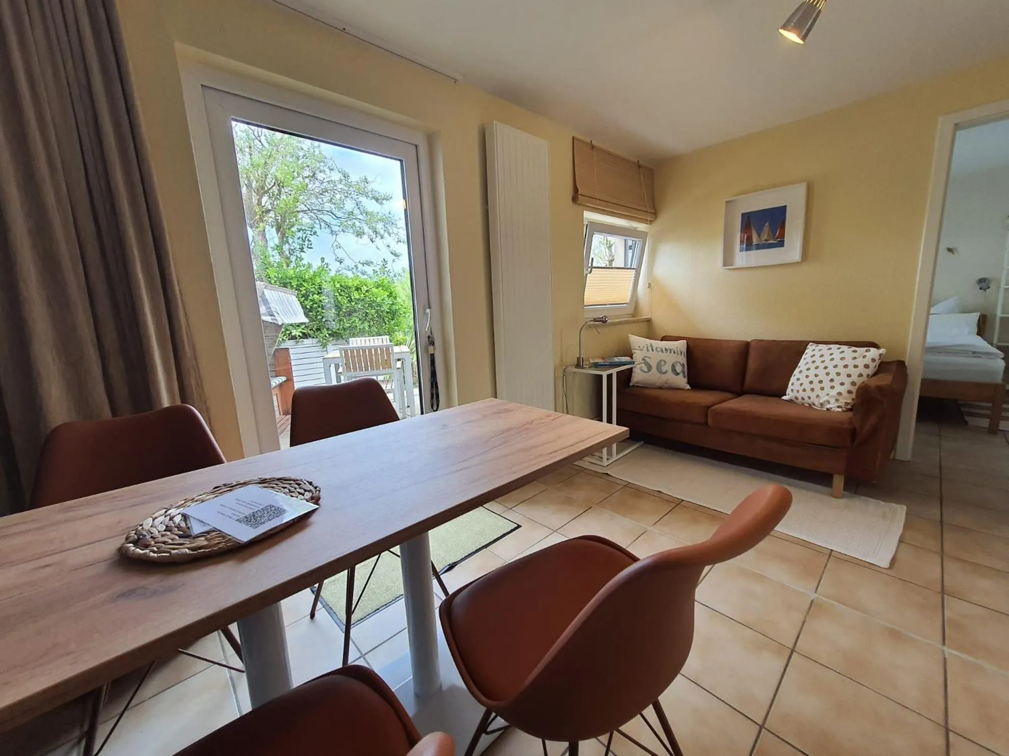 Property building in Haus Achtern Diek in erster Reihe am Meer