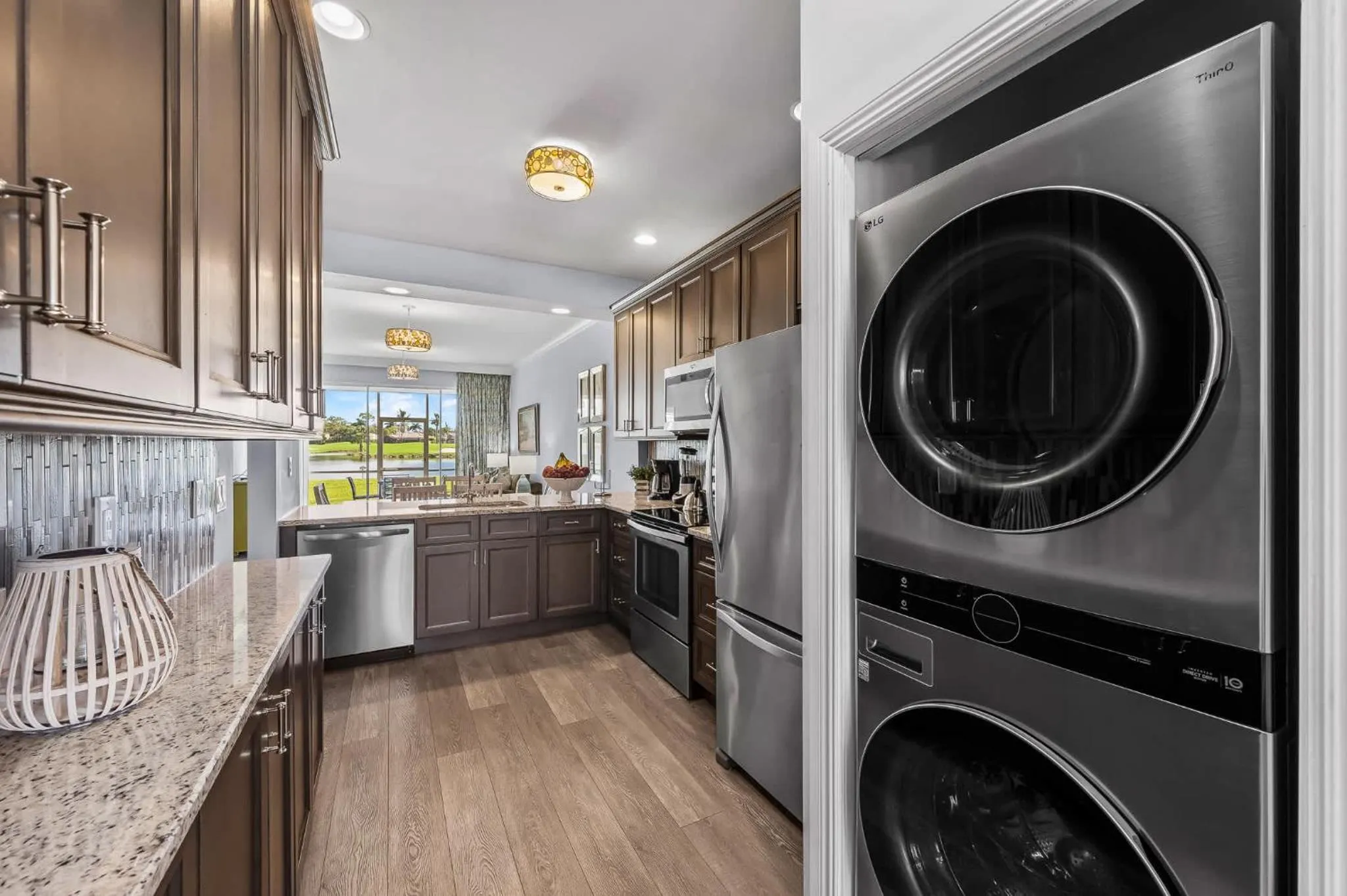 Kitchen or kitchenette in Bologna Golf Condo in the Lely Resort