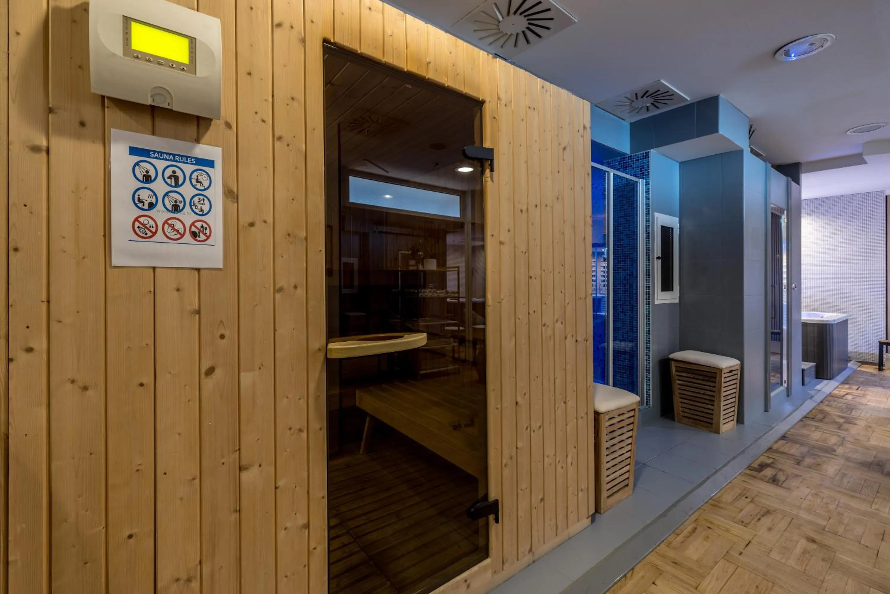 Sauna in Art Hotel