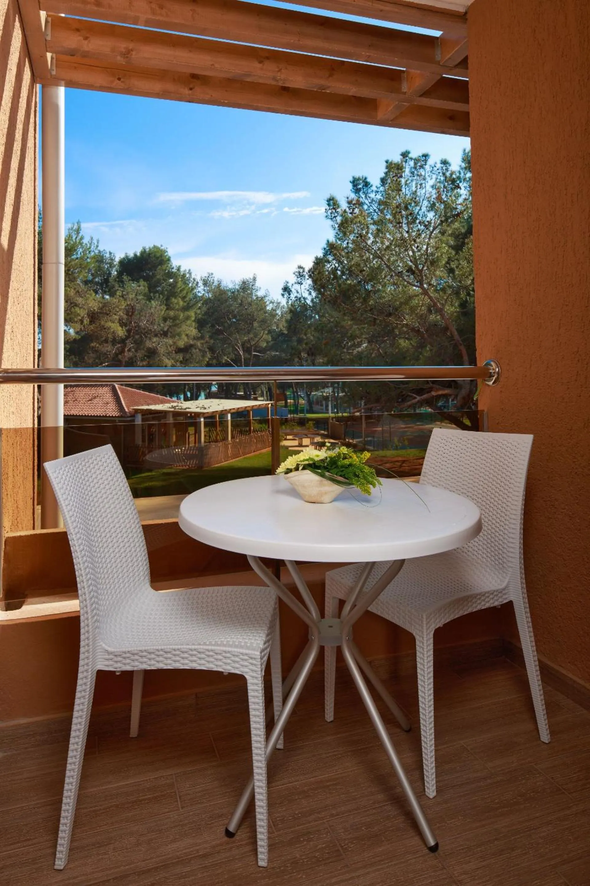 Balcony/Terrace in Apartments Stella Plava Laguna