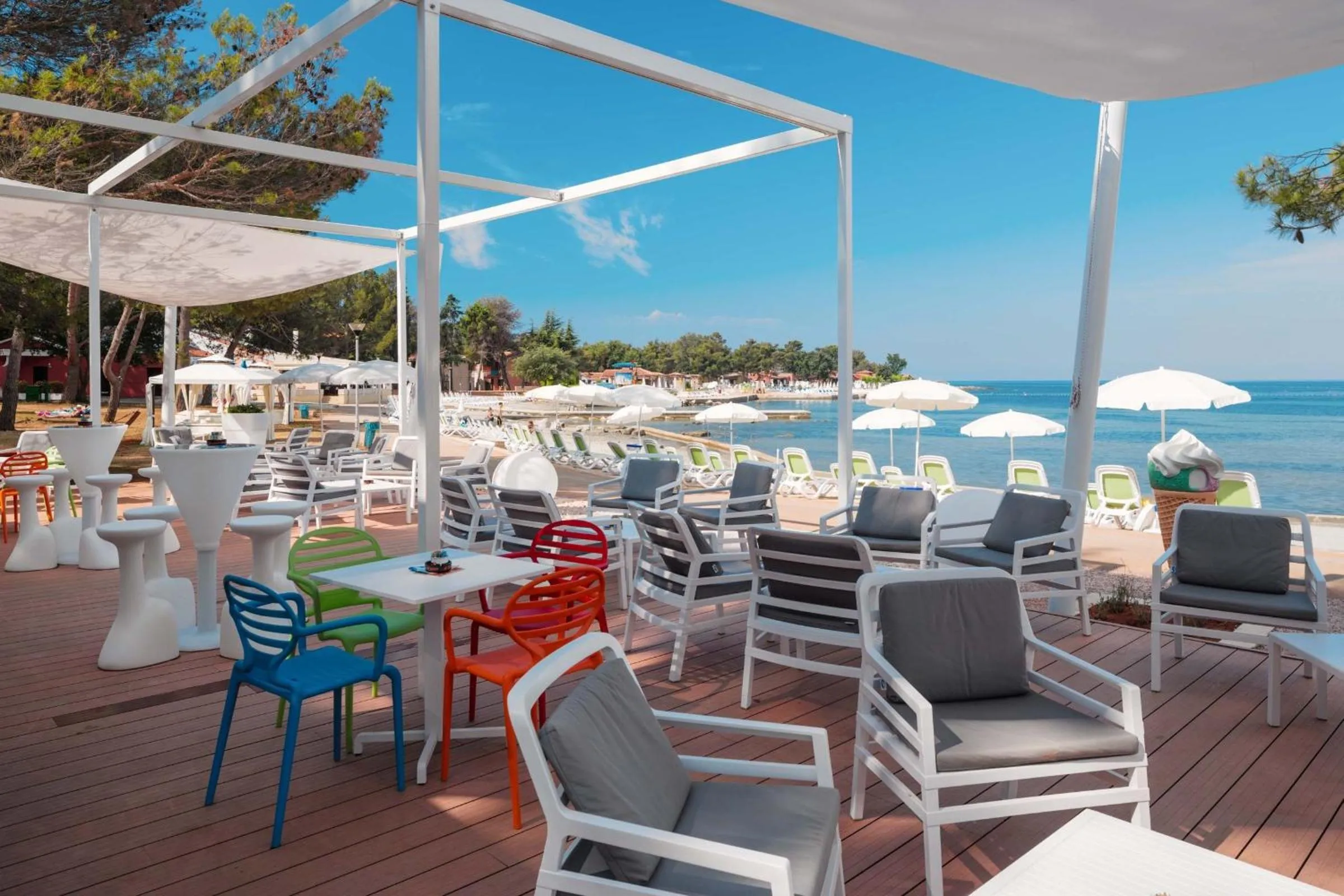 Beach in Apartments Stella Plava Laguna