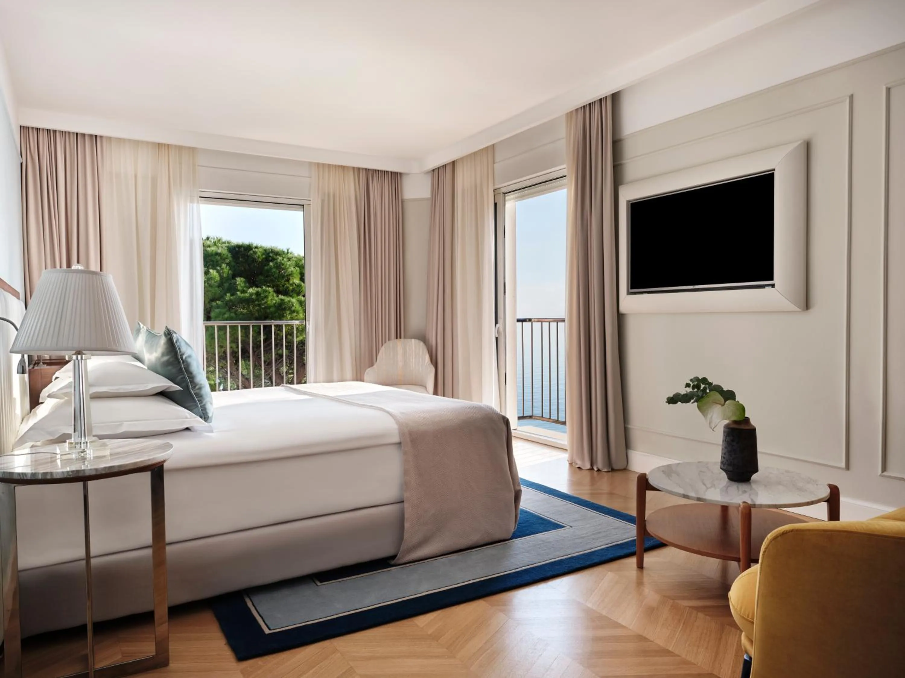 Communal lounge/ TV room, Bed in Amadria Park Hotel Milenij
