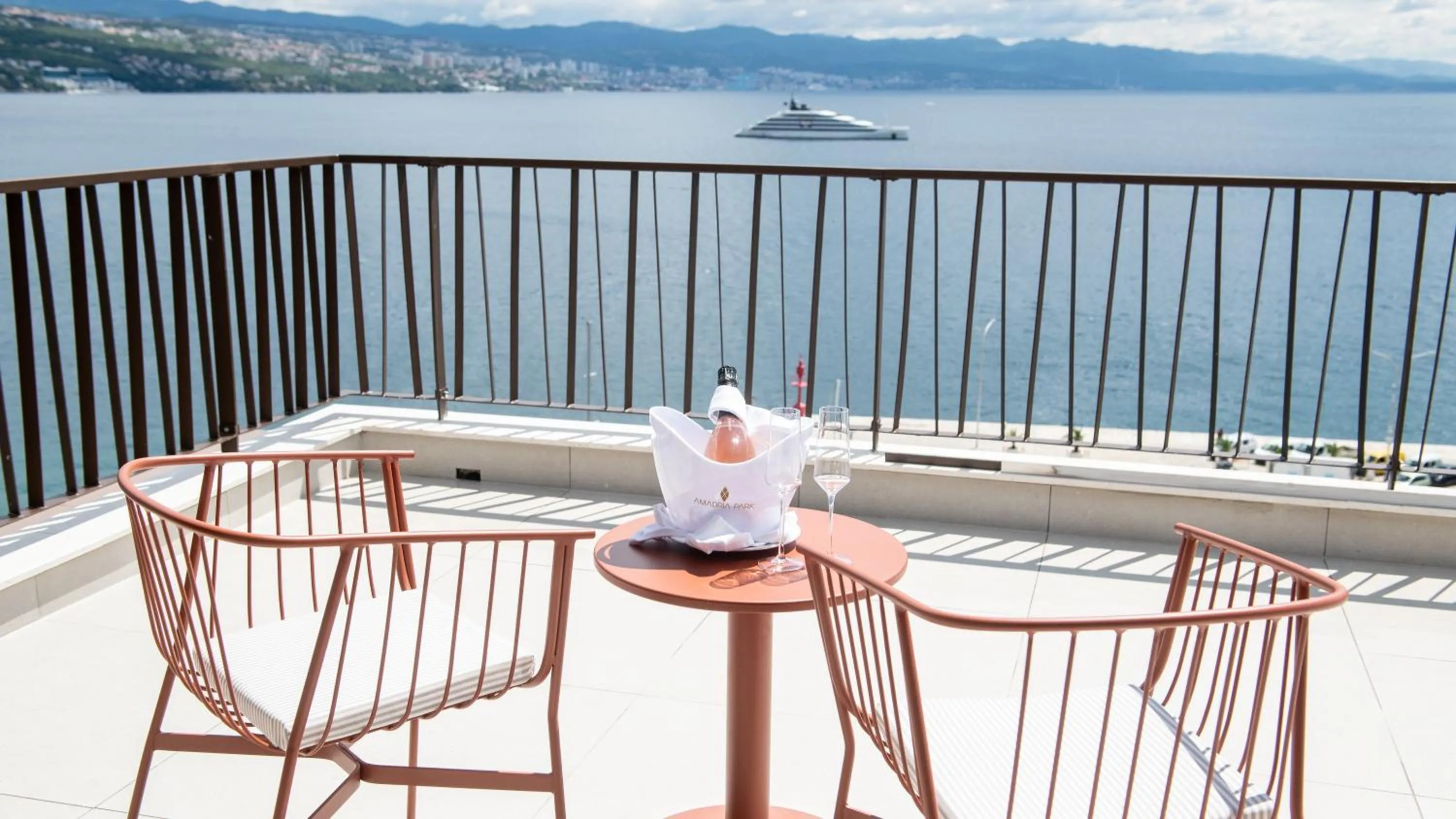 Balcony/Terrace in Amadria Park Grand Hotel 4 Opatijska Cvijeta
