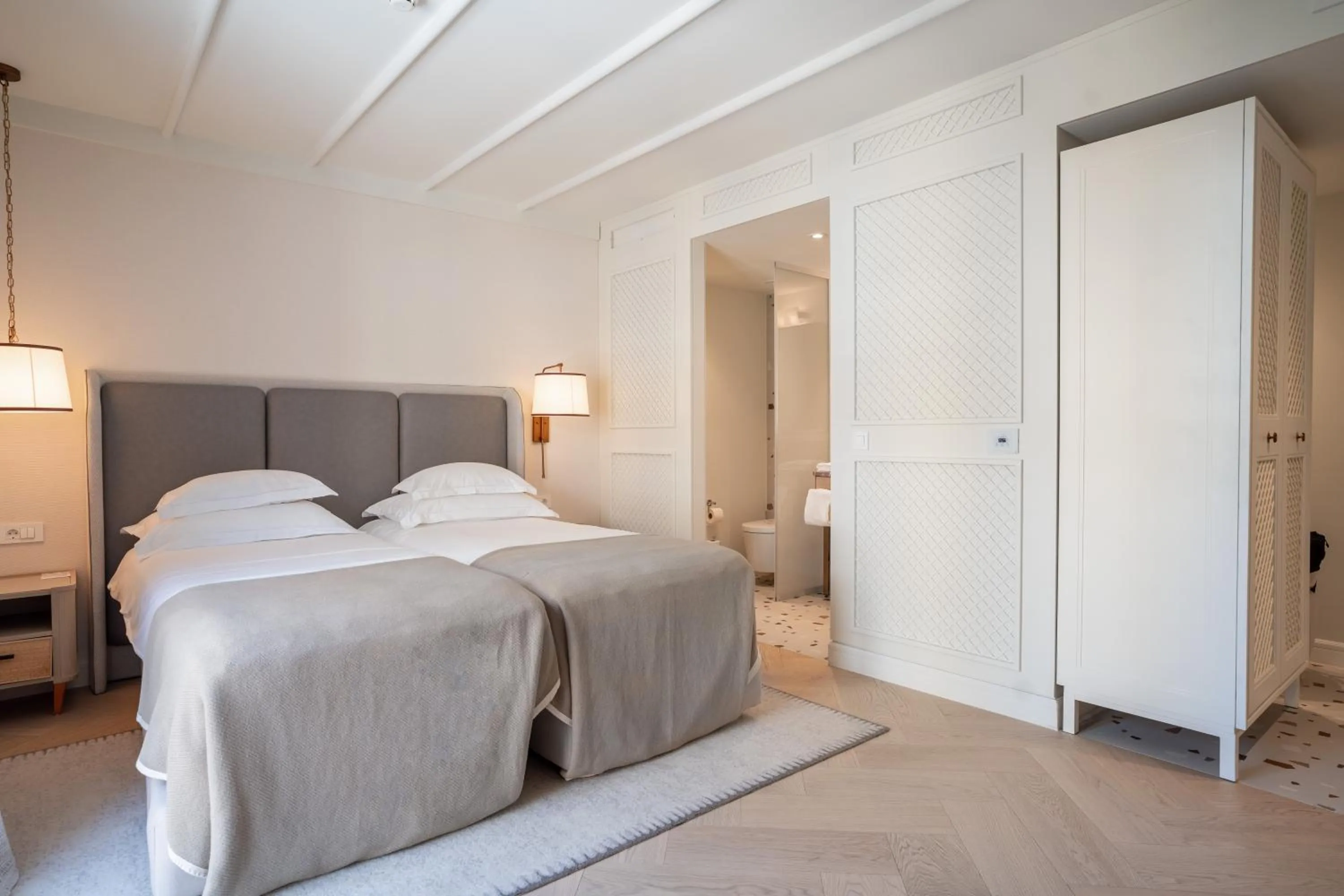 Bathroom, Bed in Amadria Park Grand Hotel 4 Opatijska Cvijeta