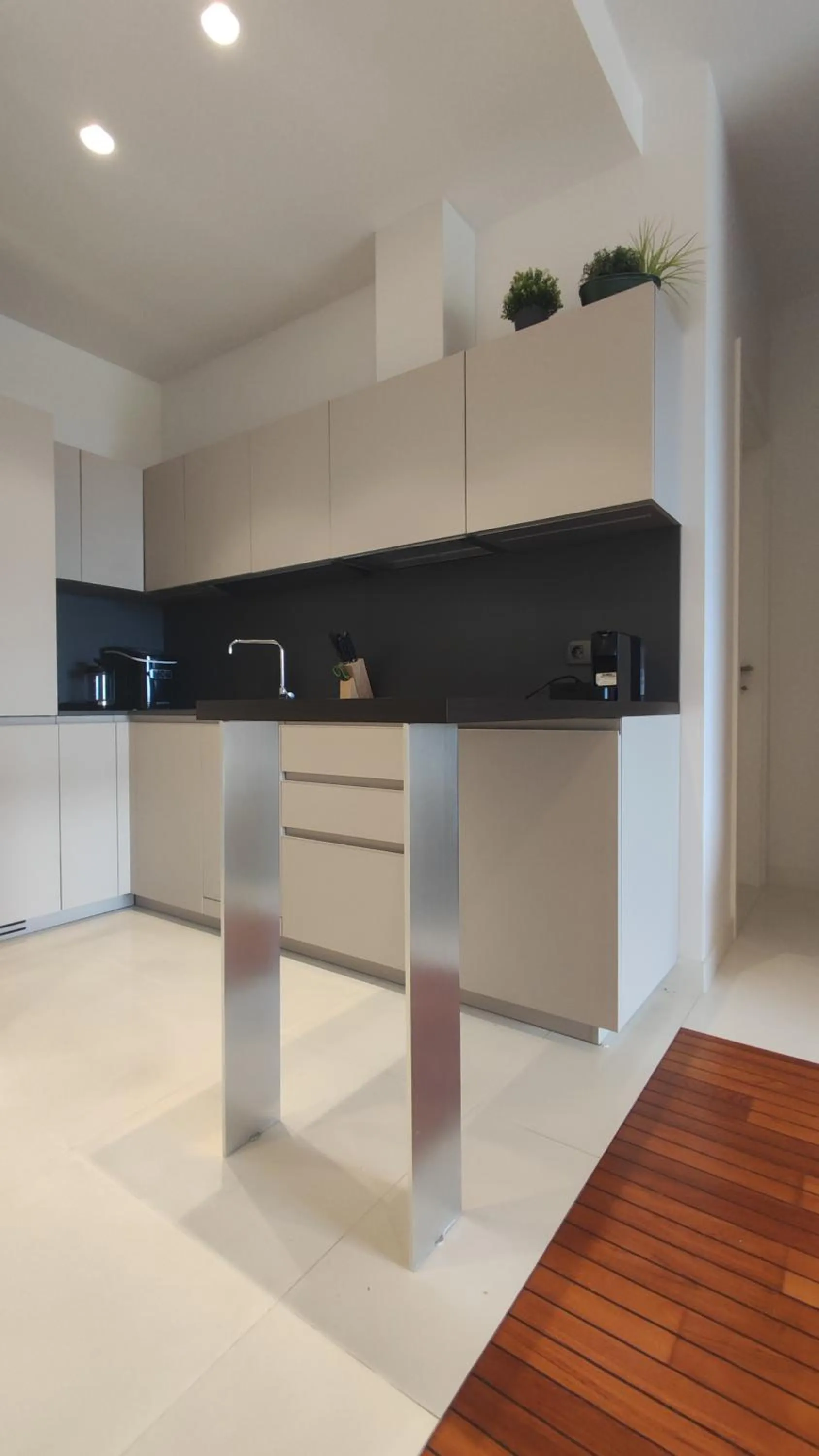 Kitchen or kitchenette in Skiper Apartments & Golf Resort