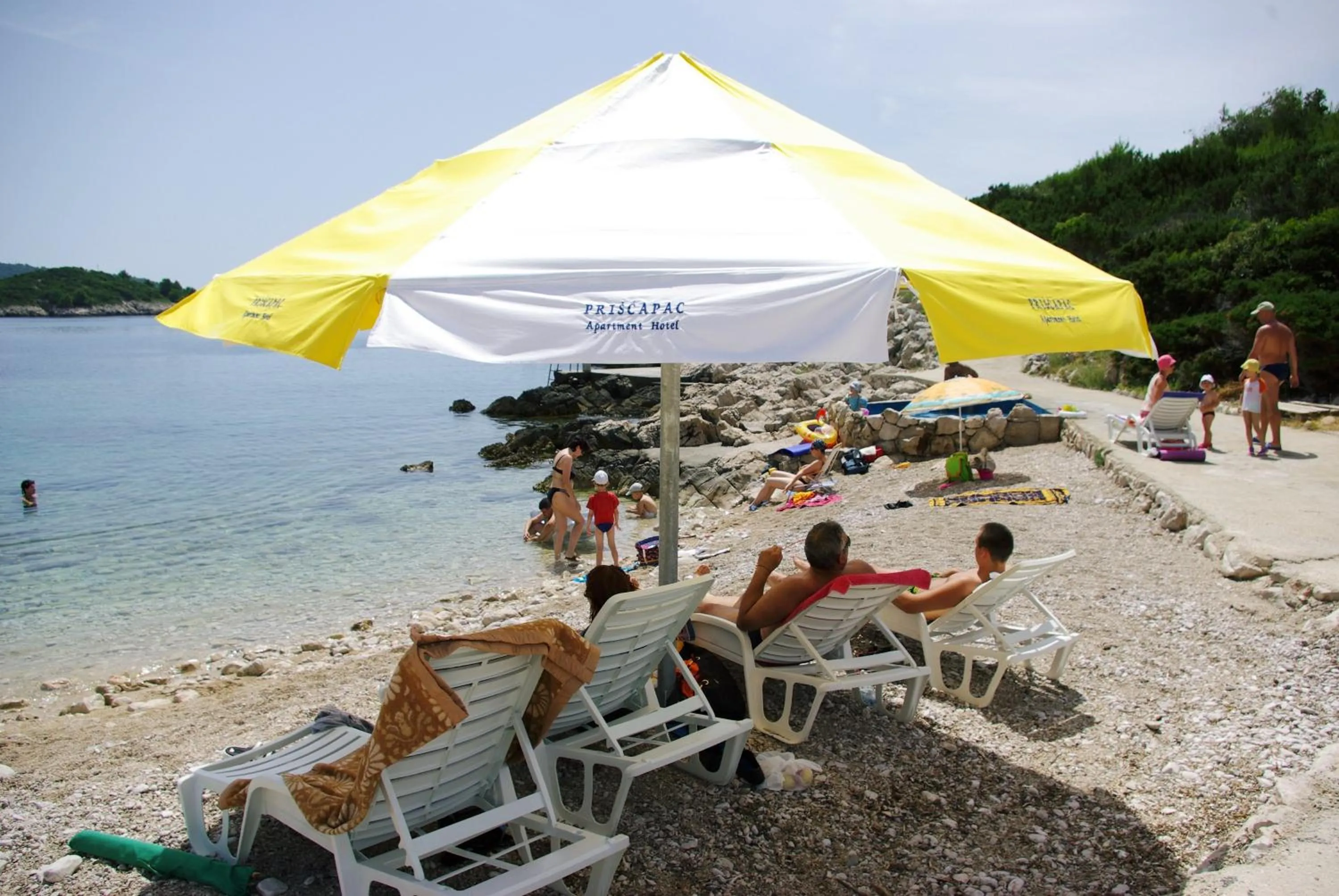 Beach in Hotel Priscapac Resort & Apartments