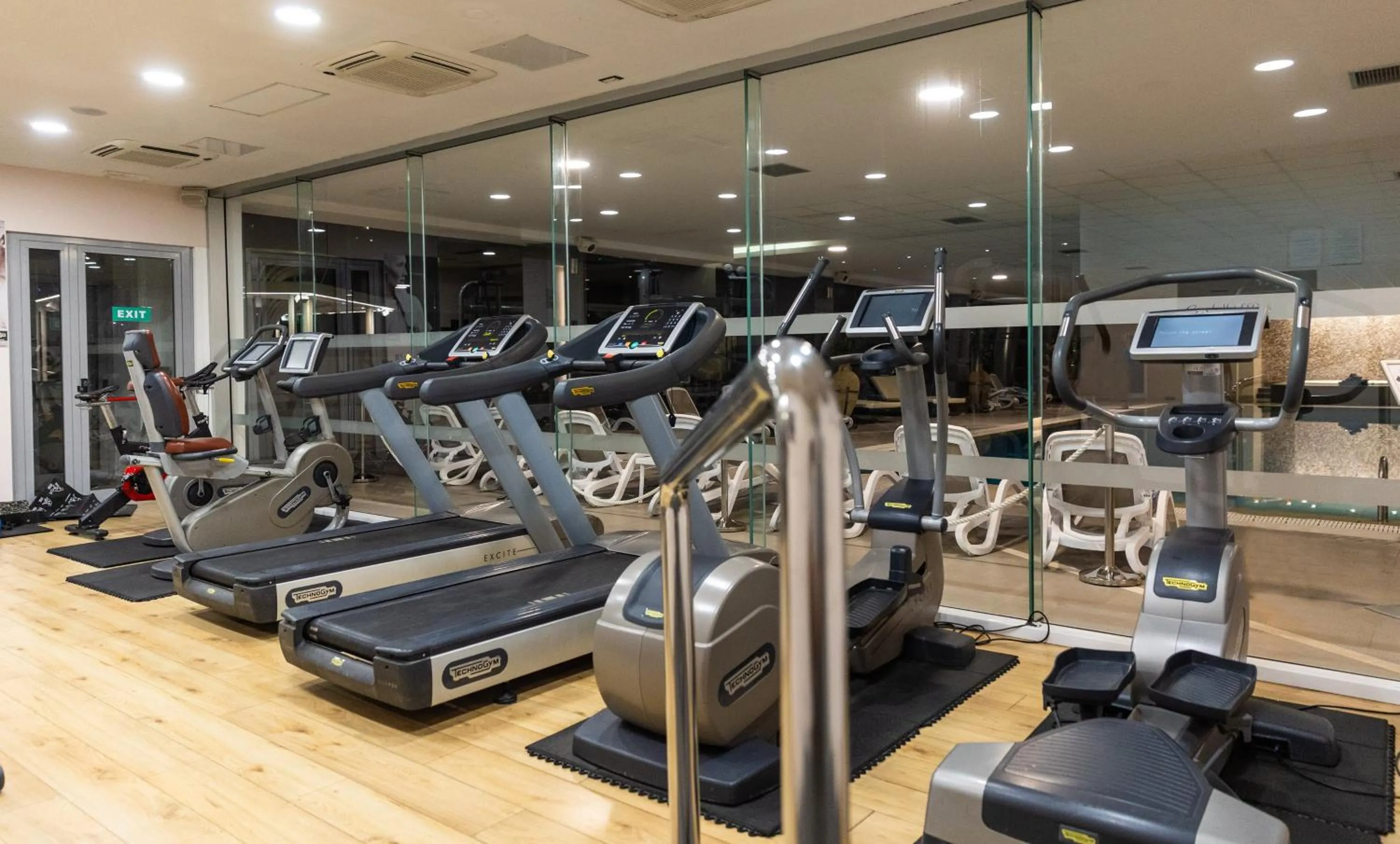 Fitness centre/facilities in Grand Hotel Park