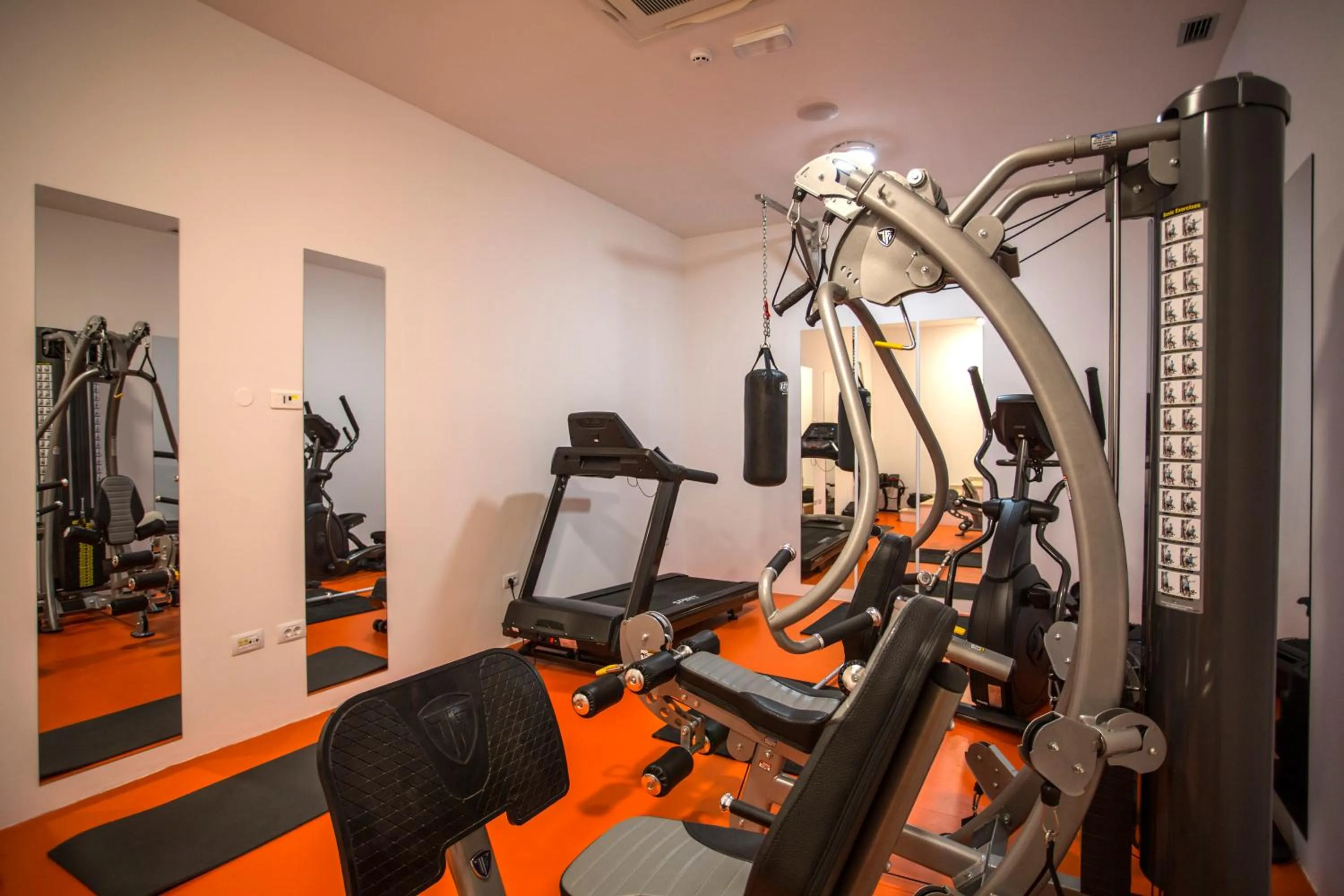 Fitness centre/facilities in Hotel Manora
