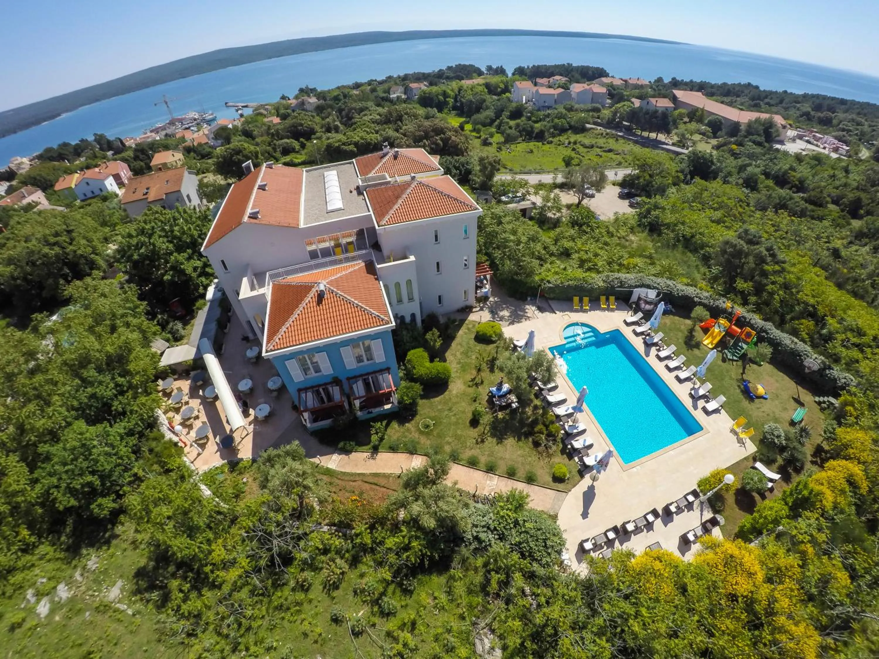 Bird's eye view in Hotel Manora