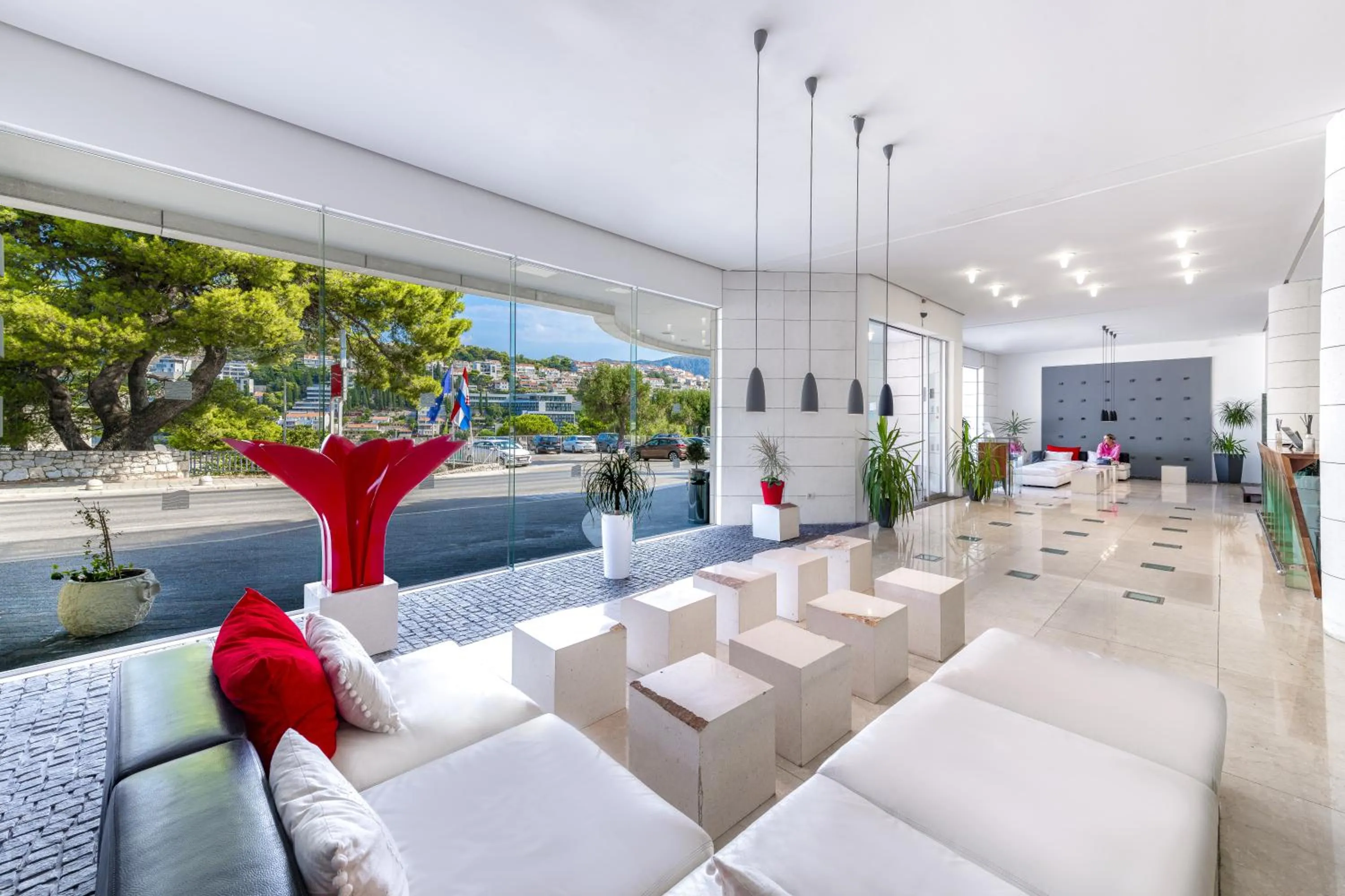 Lobby or reception in Hotel Uvala