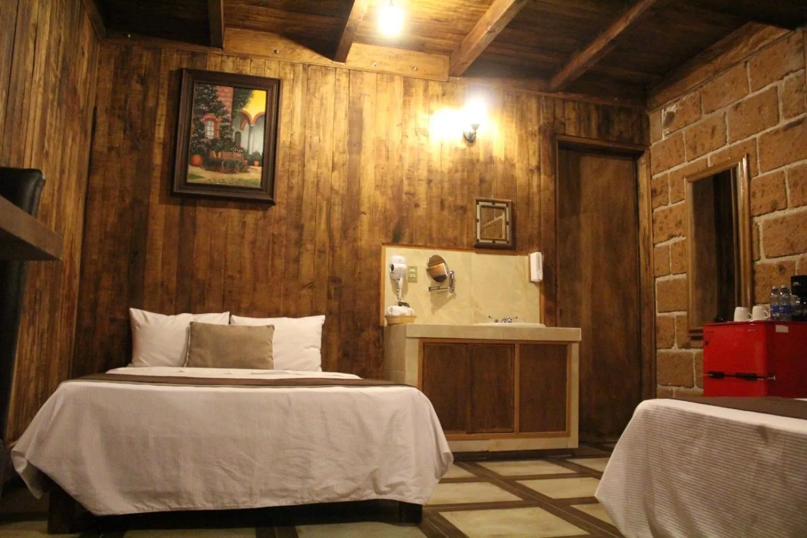 Bed in Hotel Real Nirvana