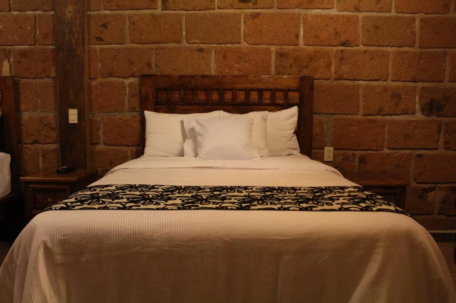 Bed in Hotel Real Nirvana