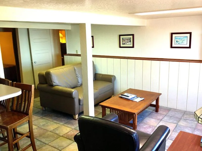 Living room in Capitola Venetian Vacation Rentals