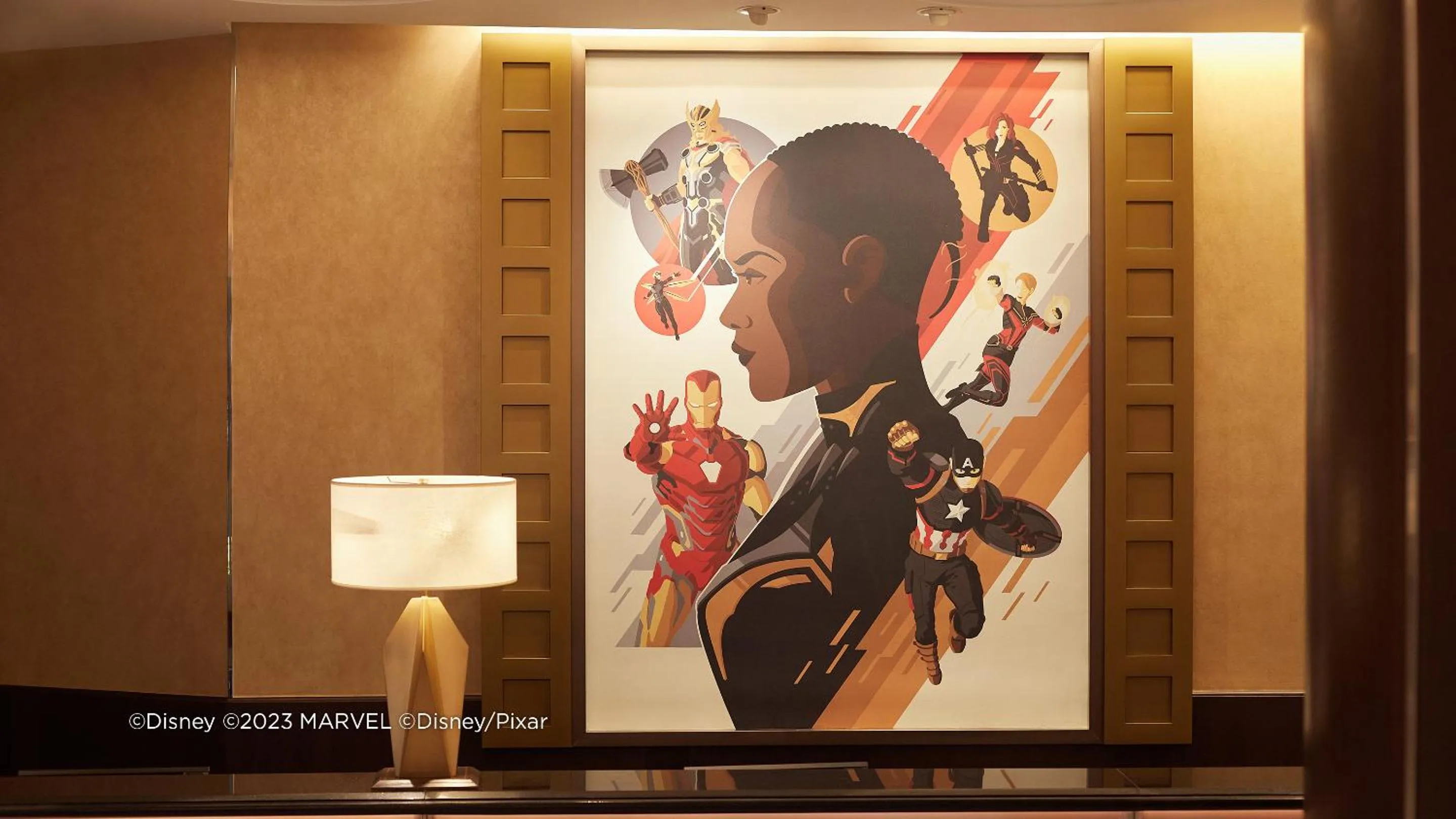 Lobby or reception in Disney's Hollywood Hotel