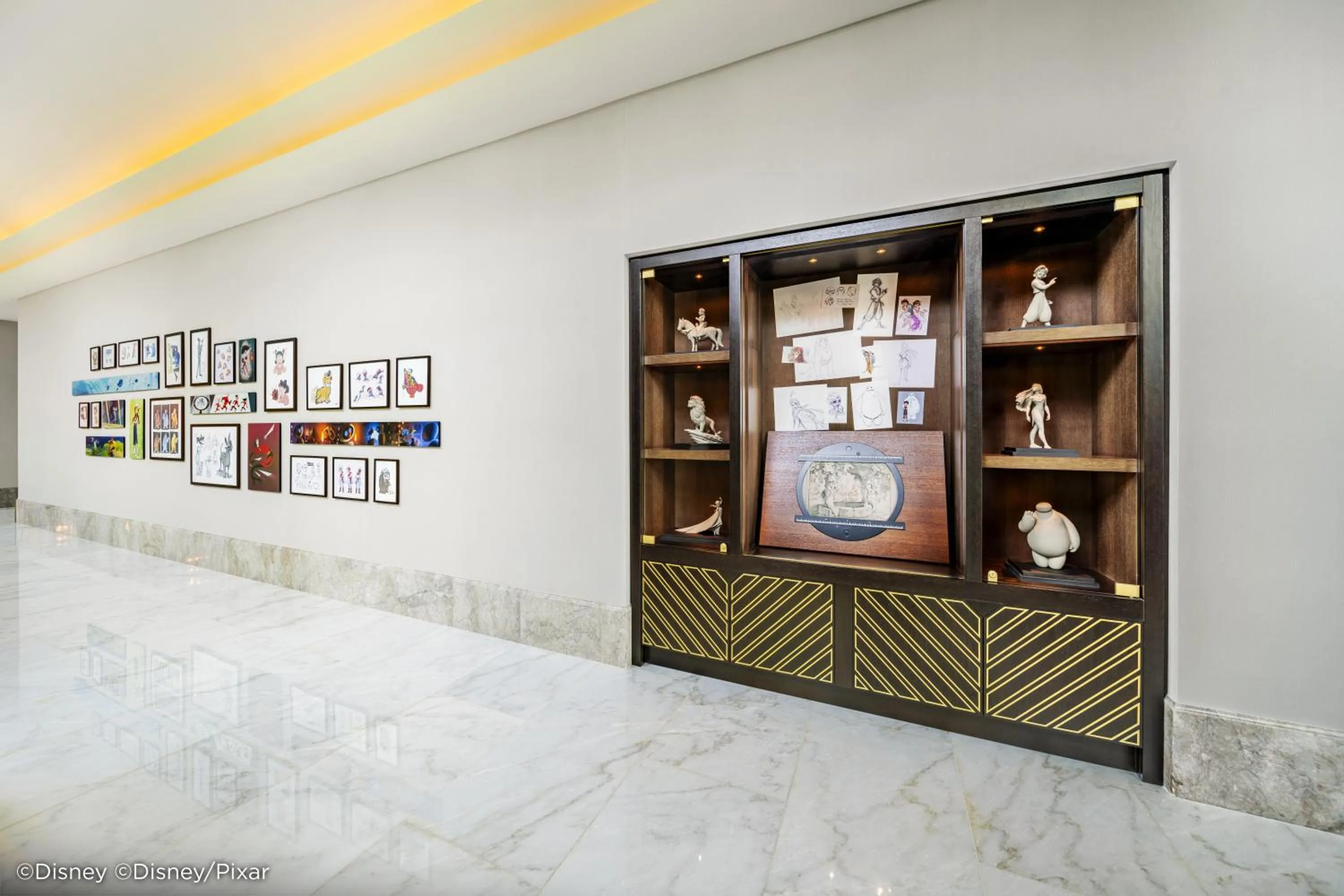 Lobby or reception in Disney's Hollywood Hotel