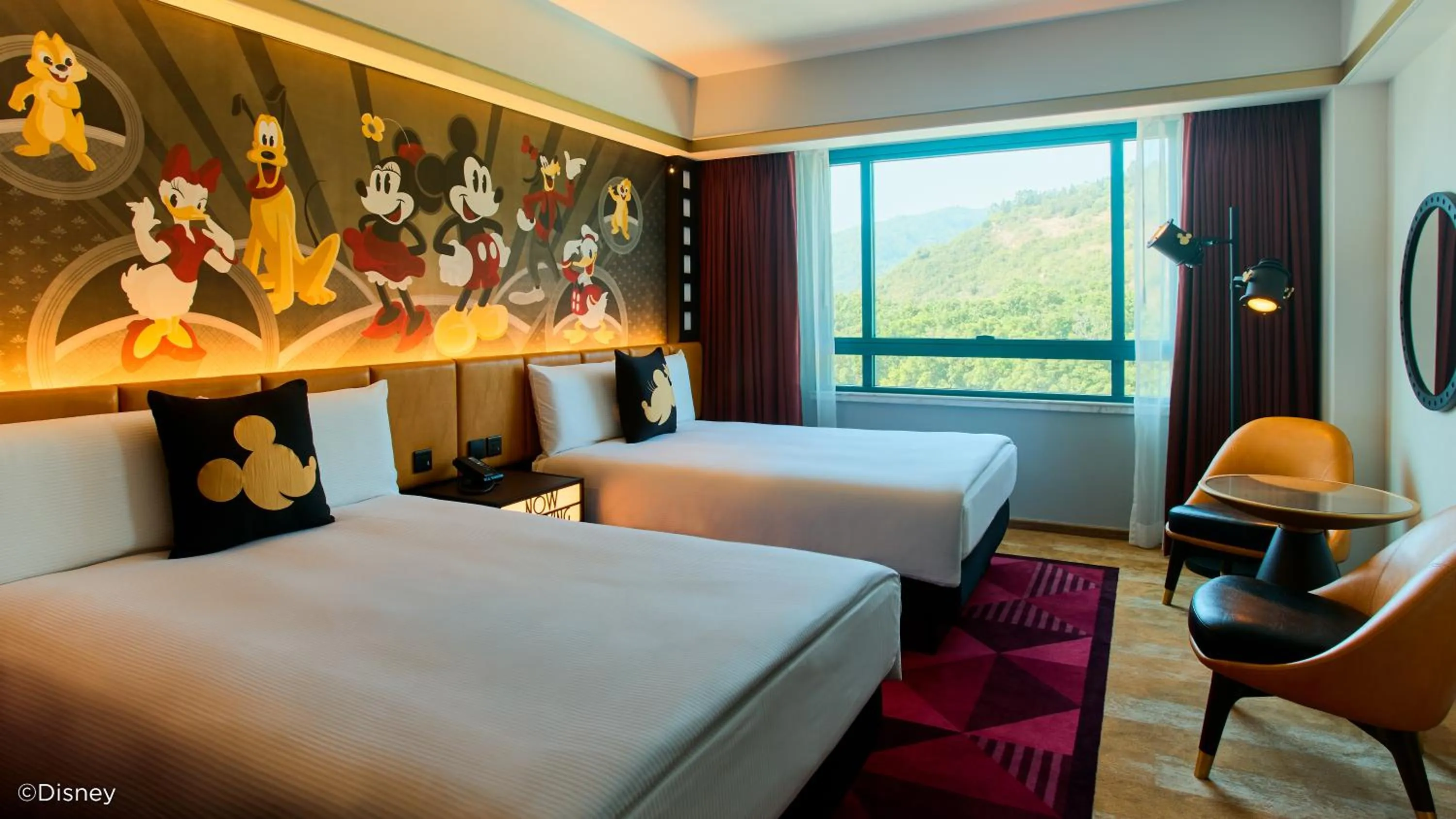 Bedroom, Bed in Disney's Hollywood Hotel