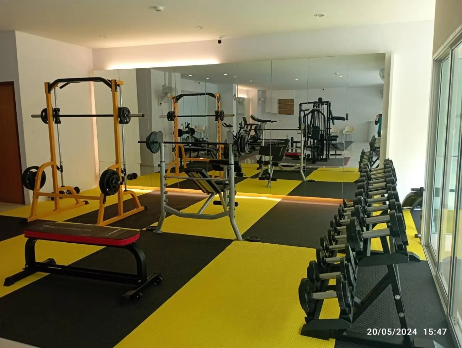 Fitness centre/facilities in G Residence