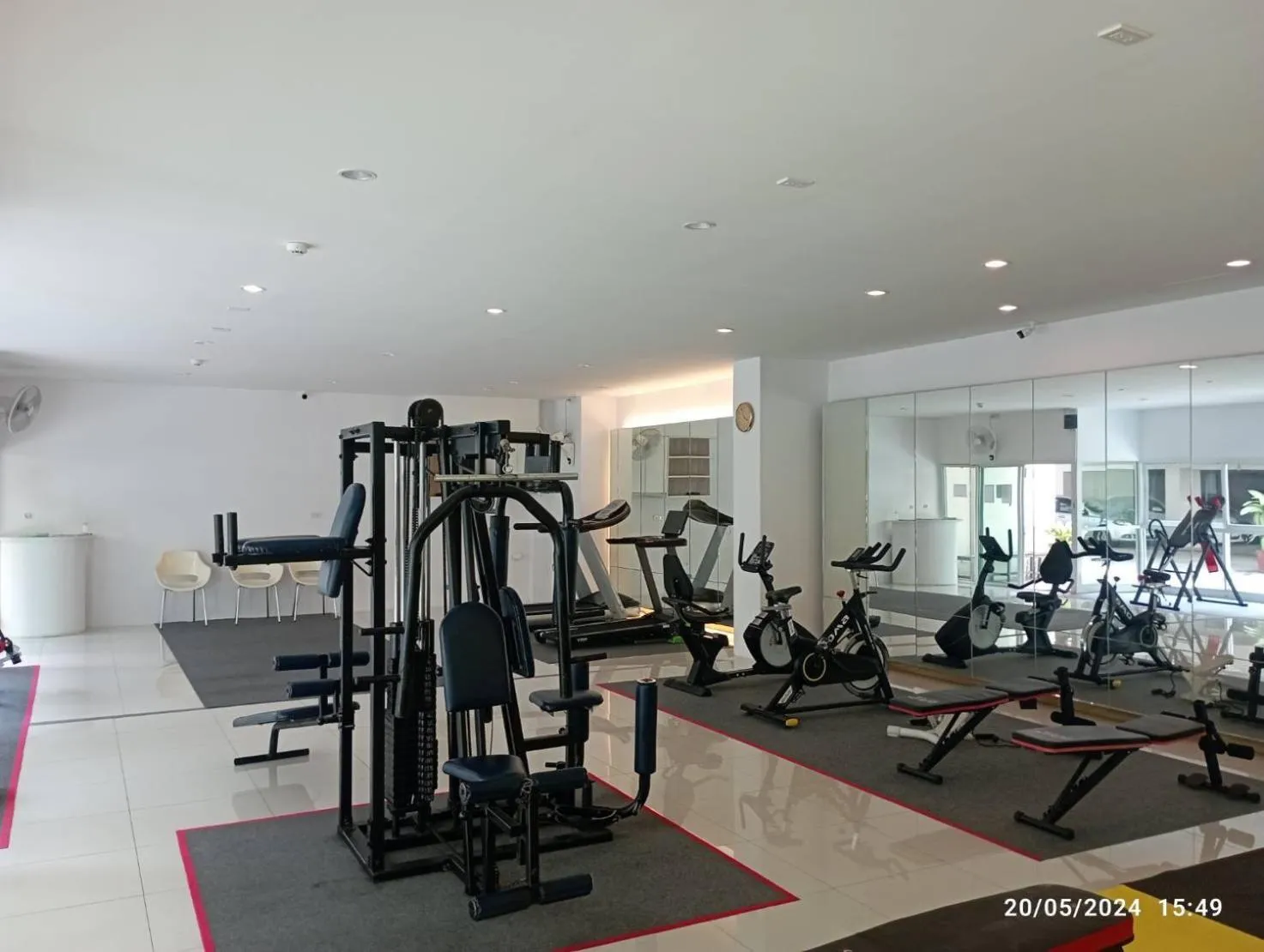 Fitness centre/facilities in G Residence