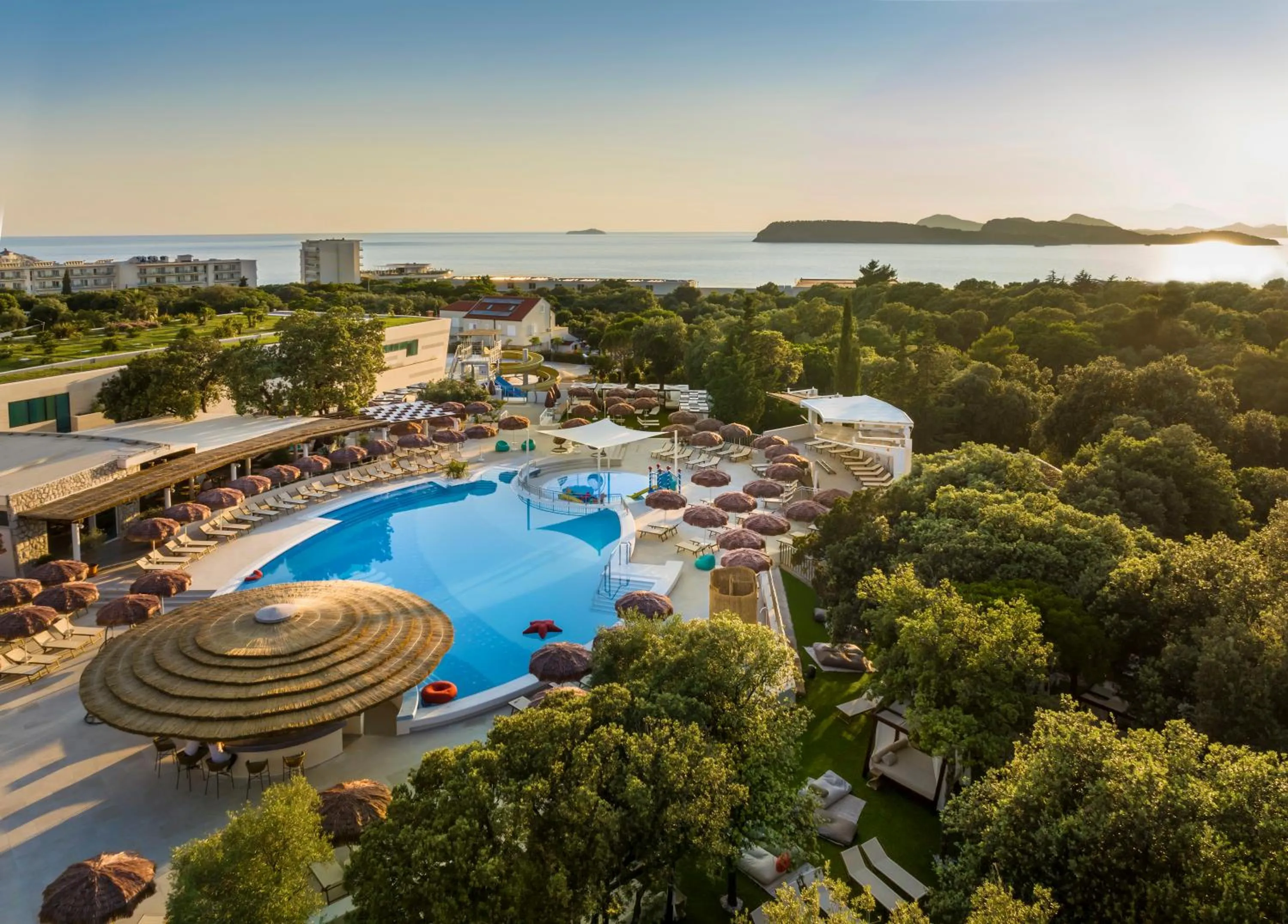 Property building in Valamar Tirena Hotel