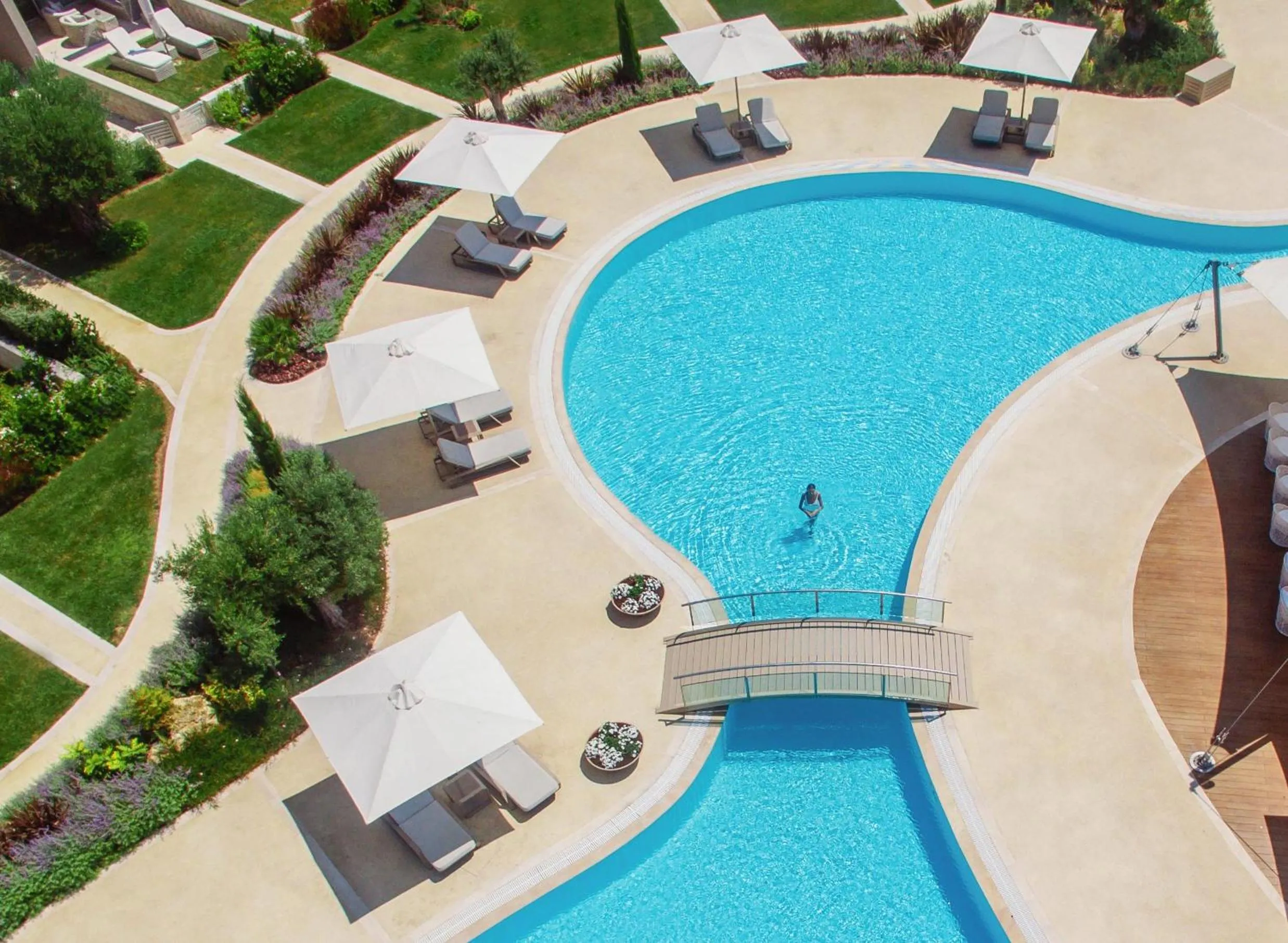 Swimming pool in Sani Dunes