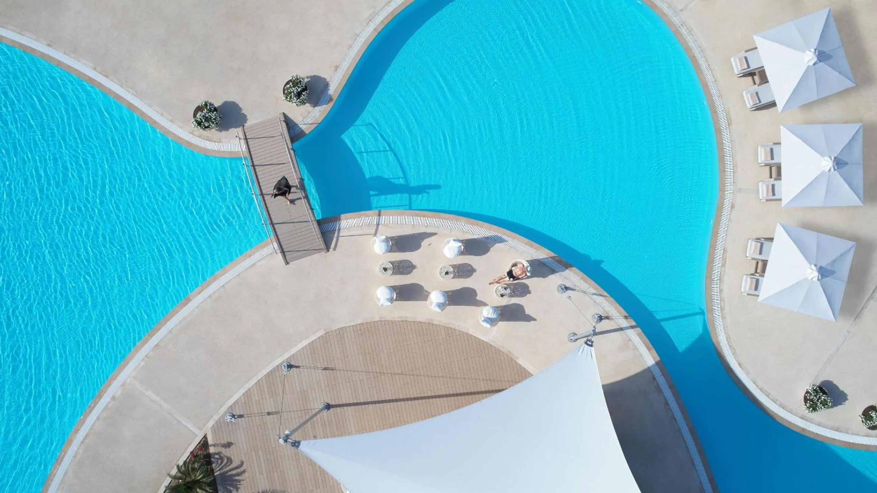 Swimming pool in Sani Dunes