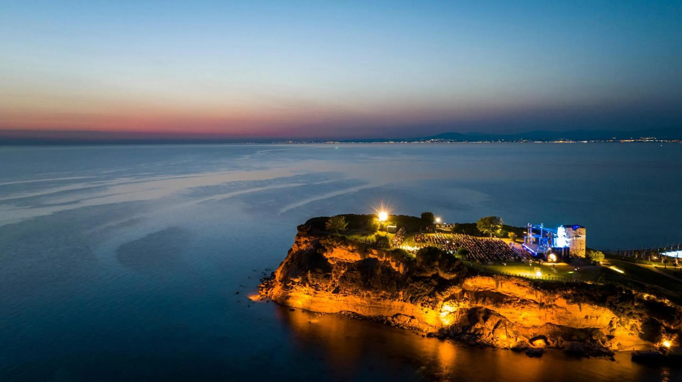 Natural landscape in Sani Dunes