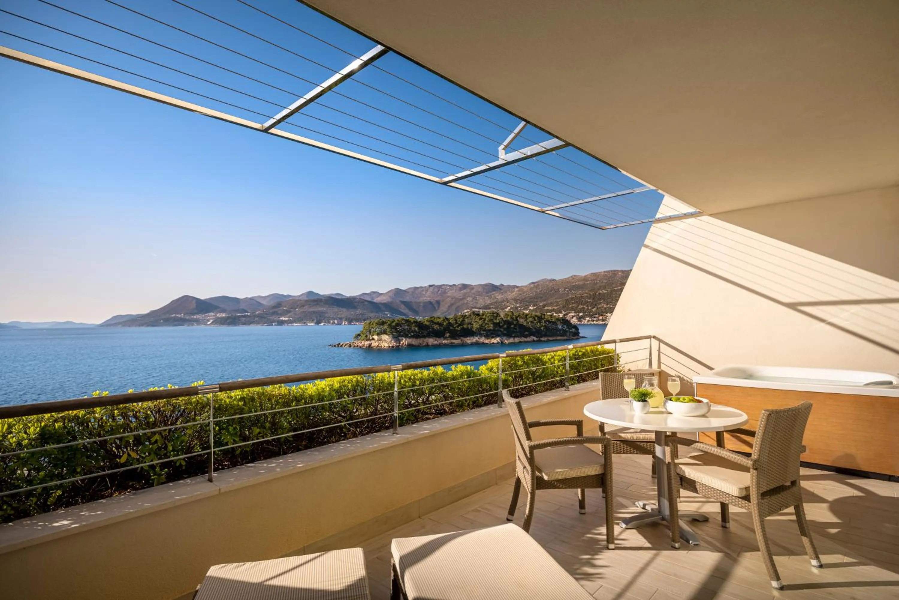 Balcony/Terrace in President Hotel, Valamar Collection