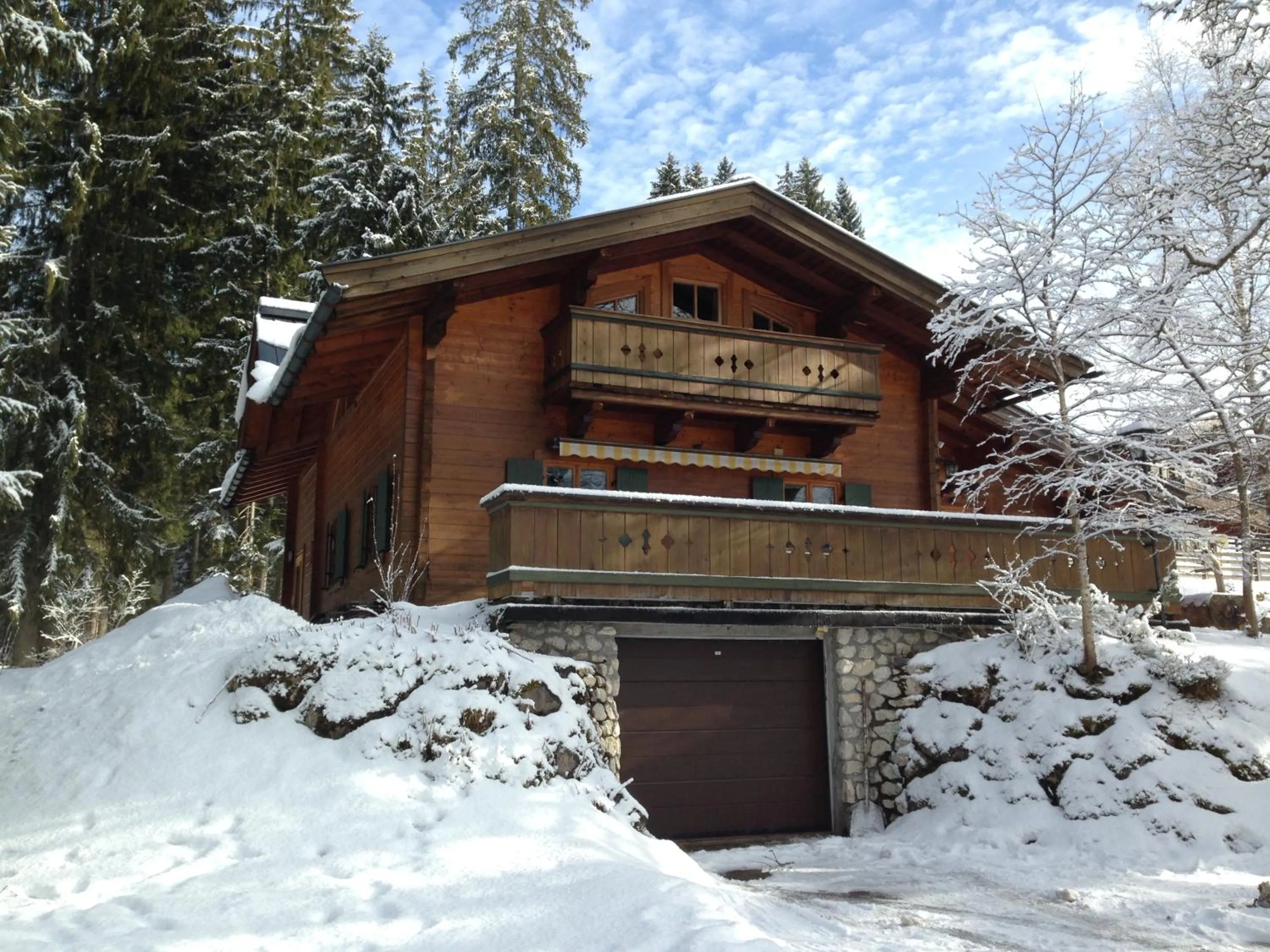 Property building in Ferienhaus Heutal