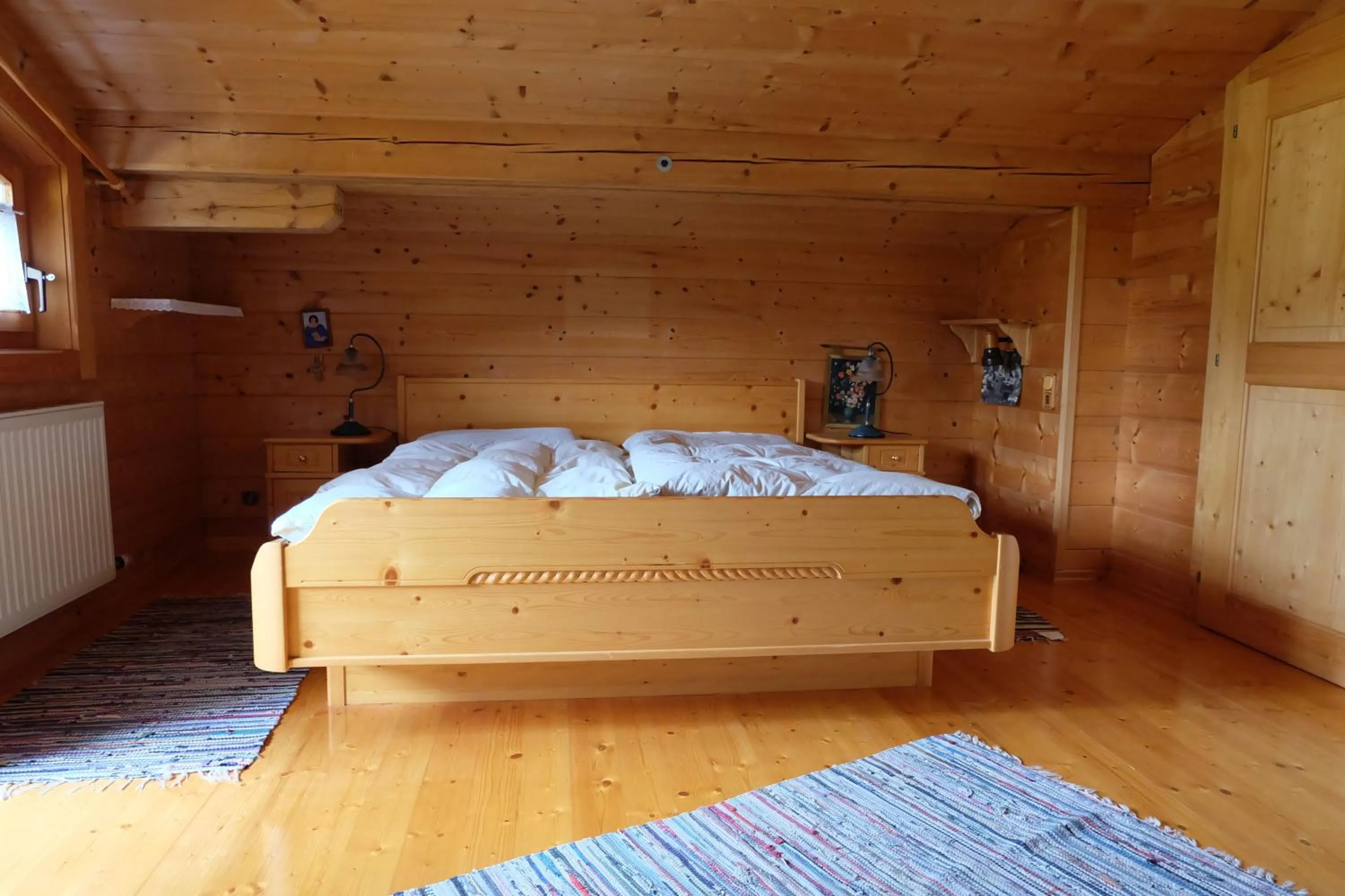 Bedroom, Bed in Ferienhaus Heutal