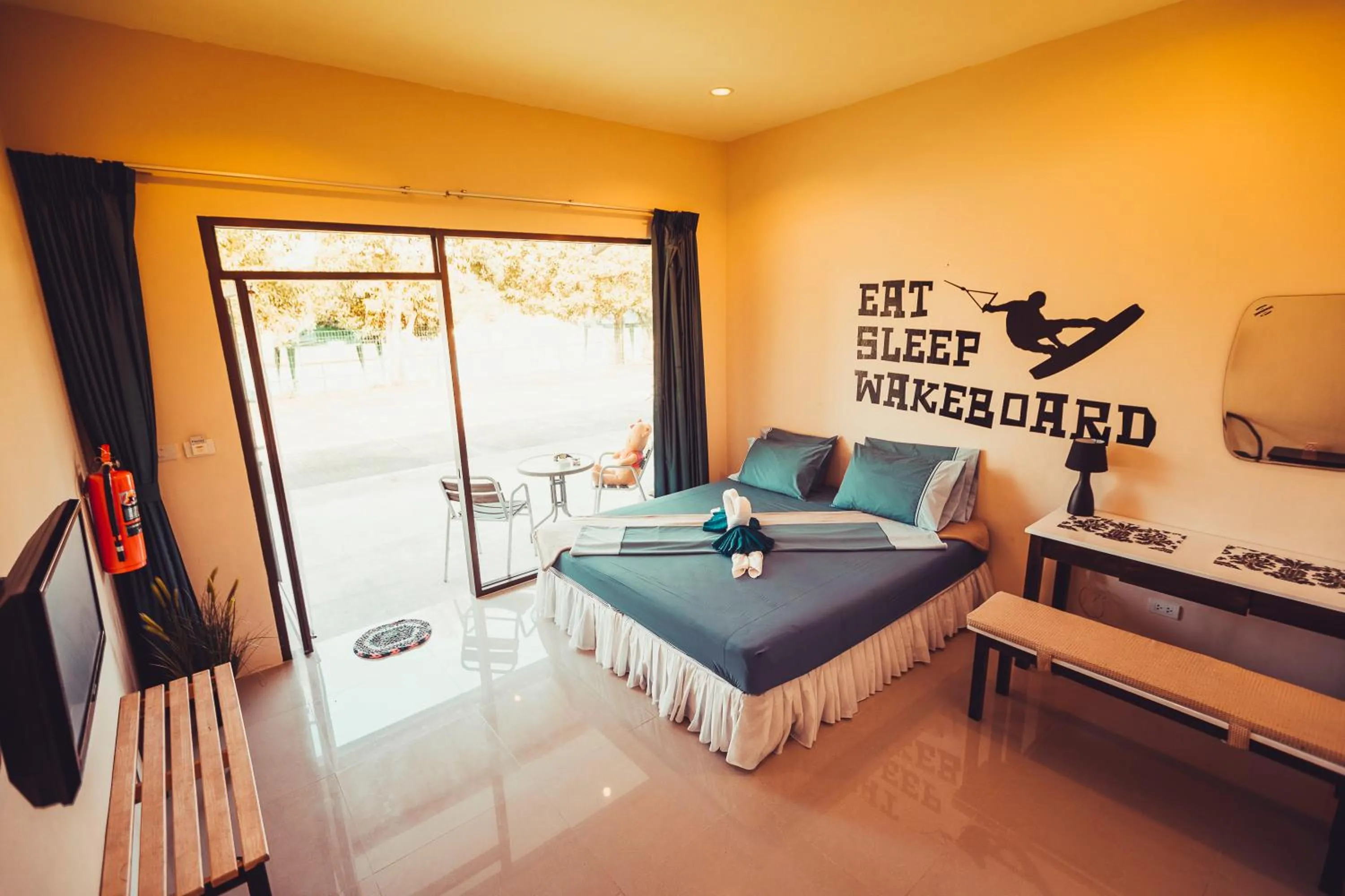 Bed in Phuket Wake Park
