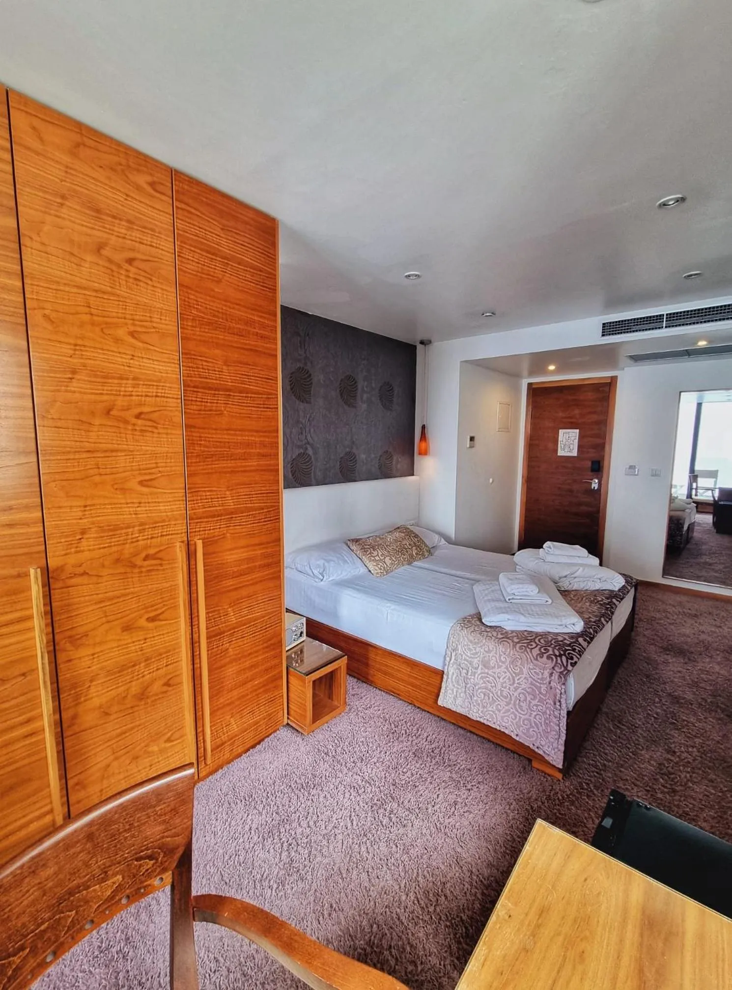 Bed in Hotel San Antonio